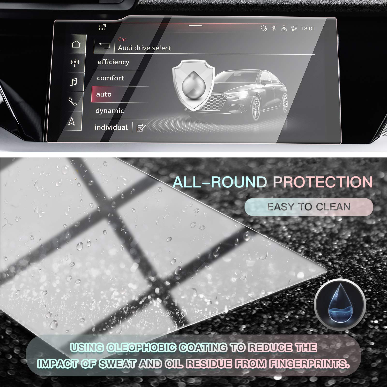 Audi A3 8Y Screen Protector 2020+ - LFOTPP Car Accessories