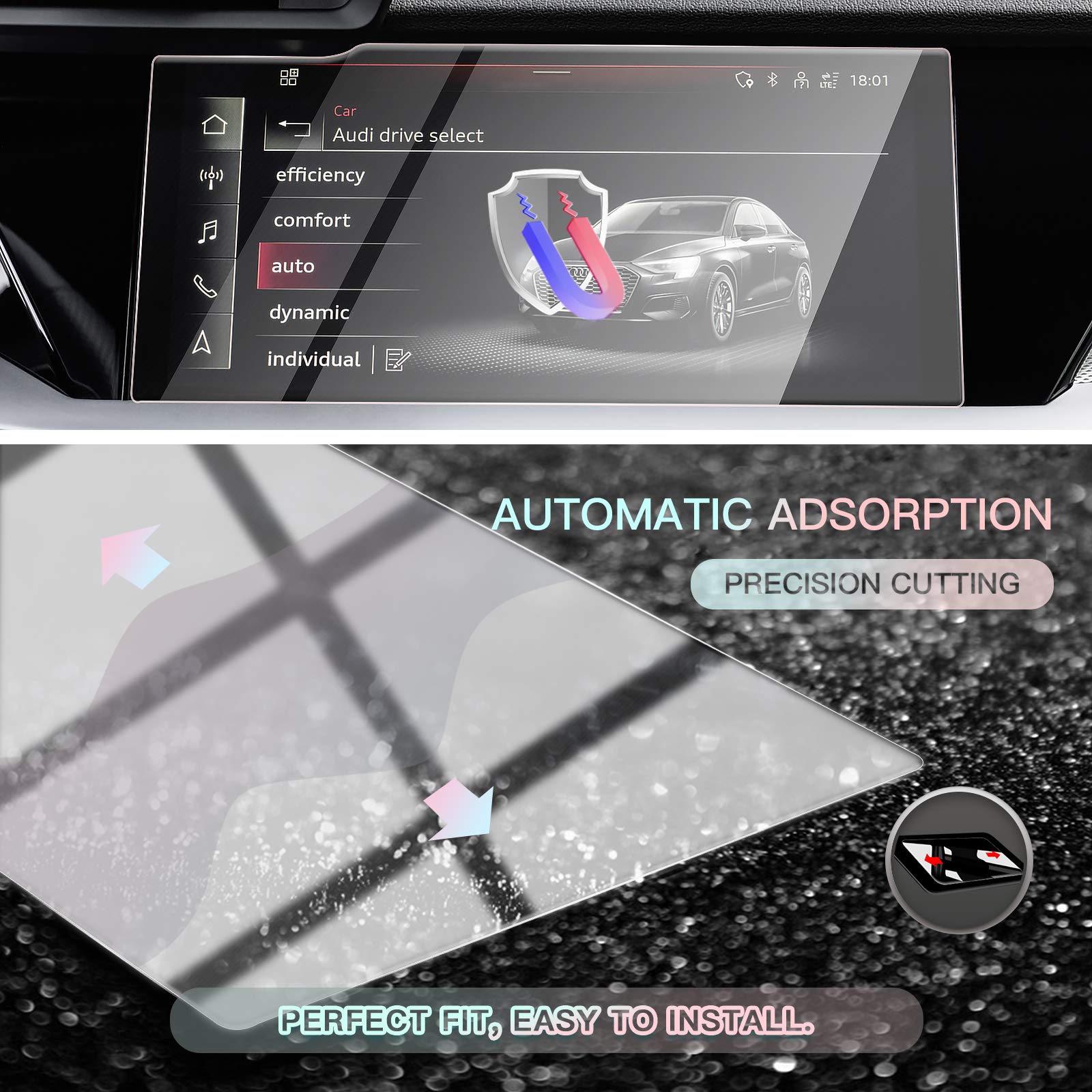Audi A3 8Y Screen Protector 2020+ - LFOTPP Car Accessories