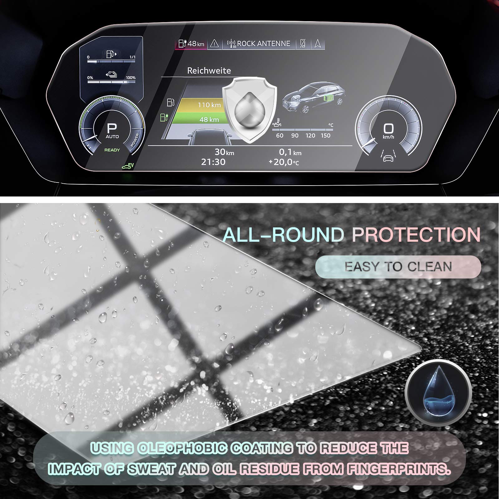 Audi A3 8Y Screen Protector 2020+ - LFOTPP Car Accessories