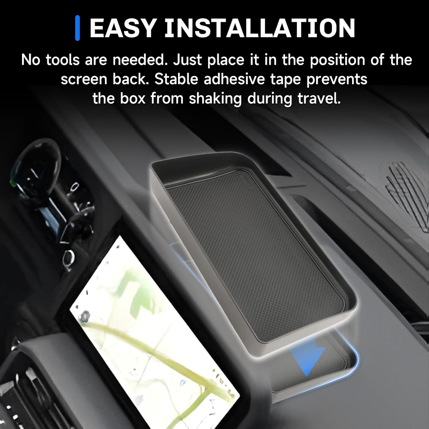 For Toyota Land Cruiser Screen Back Organizer 2024 2025 2026