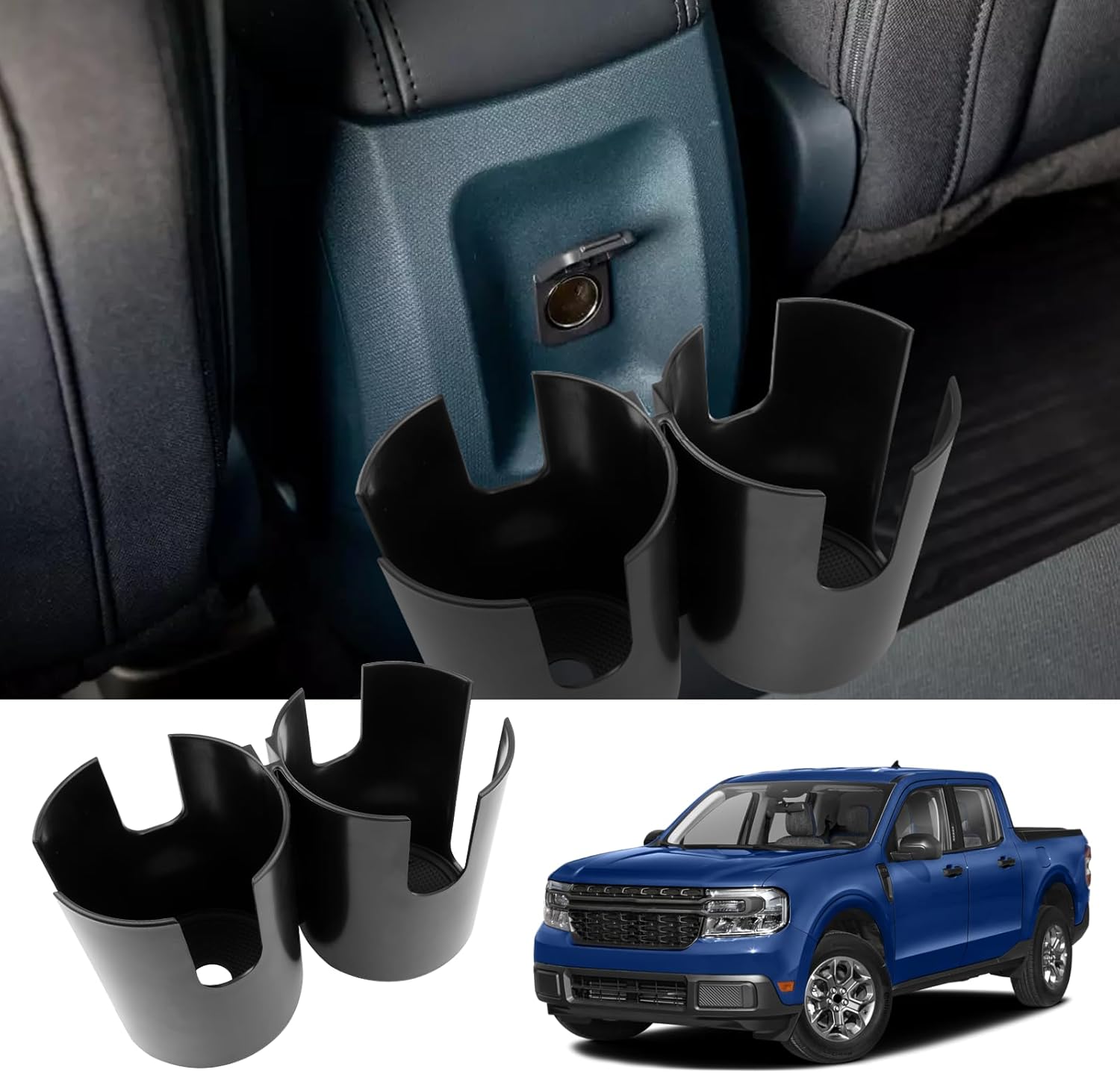 For Ford Maverick Seat Rear Cup Holder 2021+