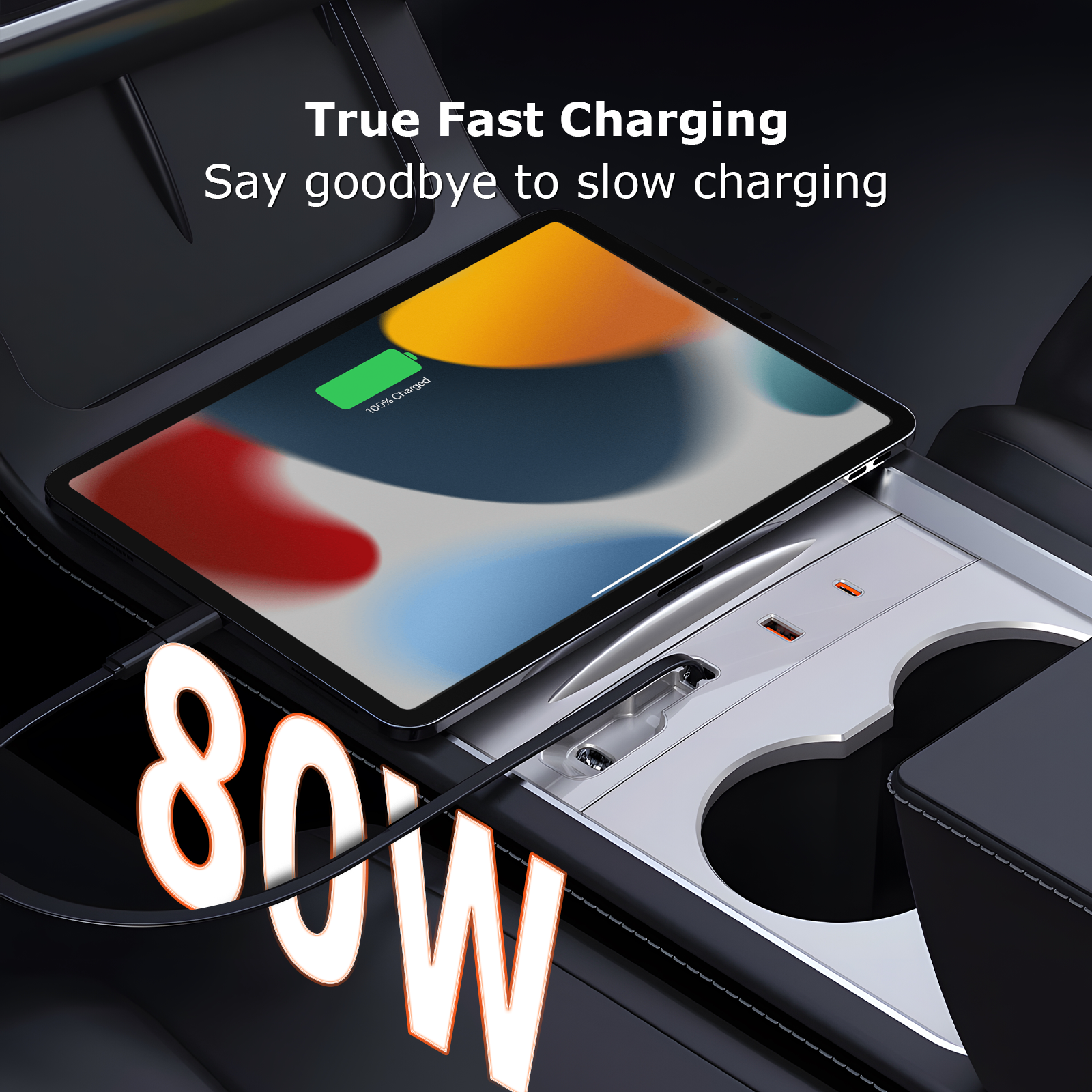 For Tesla Model 3 Model Y Docking Station of Center Console 2021 2022 2023