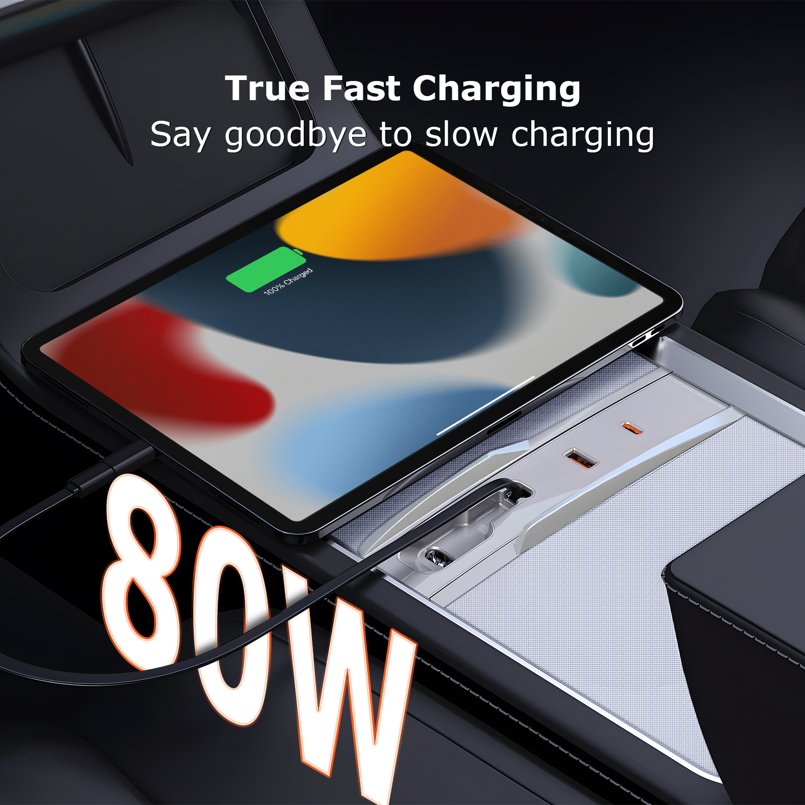 For Tesla Model 3 Docking Station of Center Console 2024+