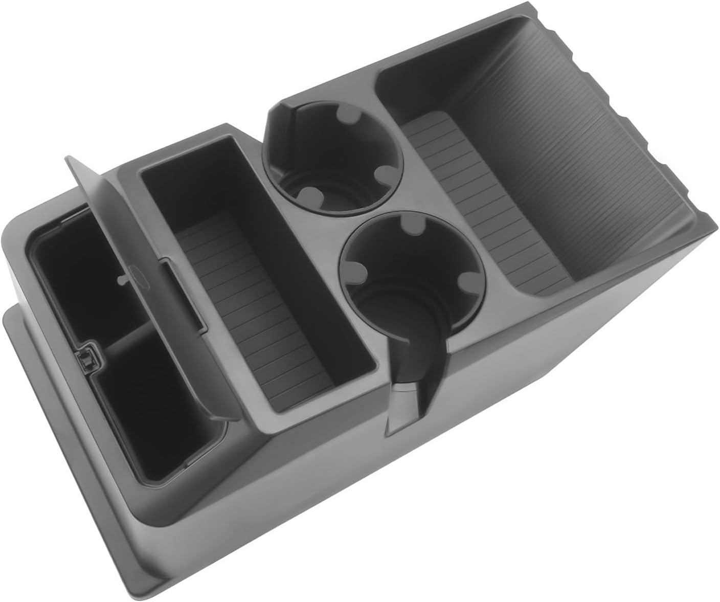 For Tesla Cybertruck Console Organizer with Silicone Inserts 2 in 1 Cup Holder 2023+