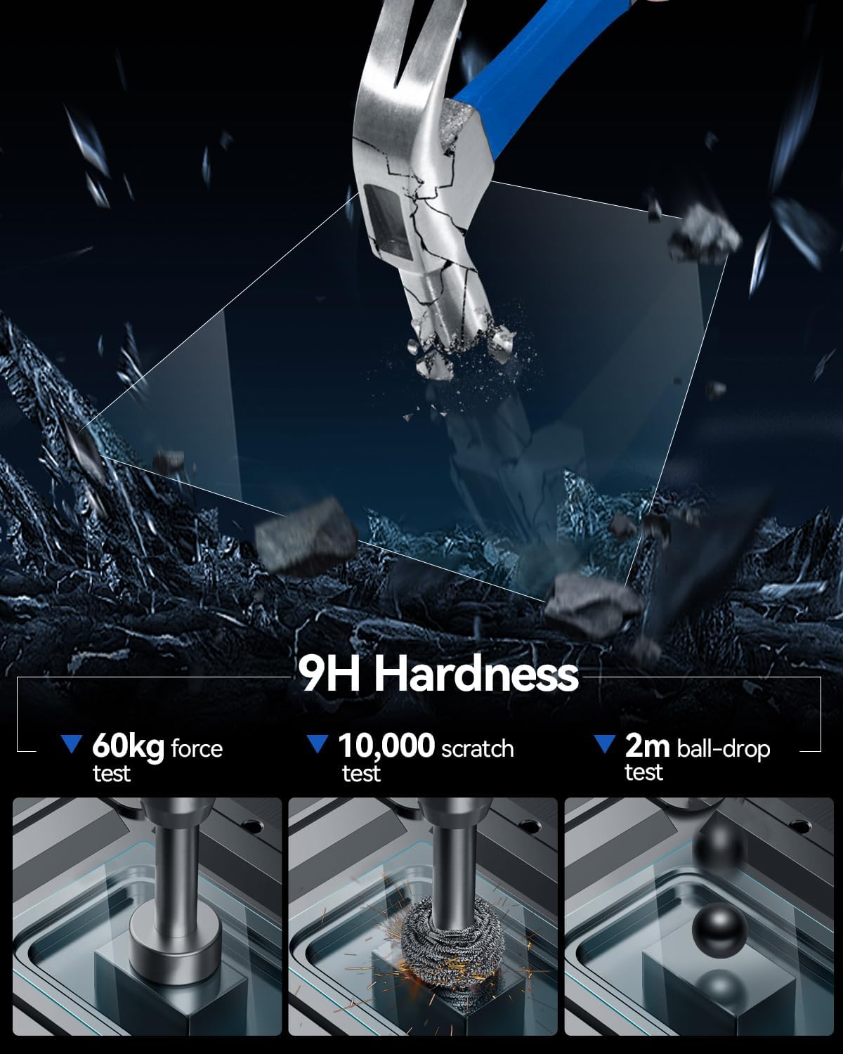 For Polestar 2(Single Motor/Dual Motor/BST edition 270) 11.2" Nagivation Multi-media Touch Screen Protector 2020+