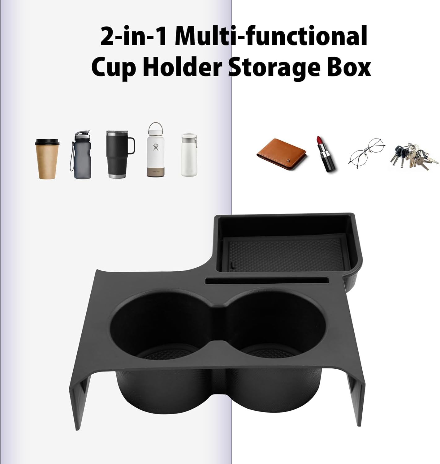 For Ford Maverick Cup Holder Expander Organizer 2021+