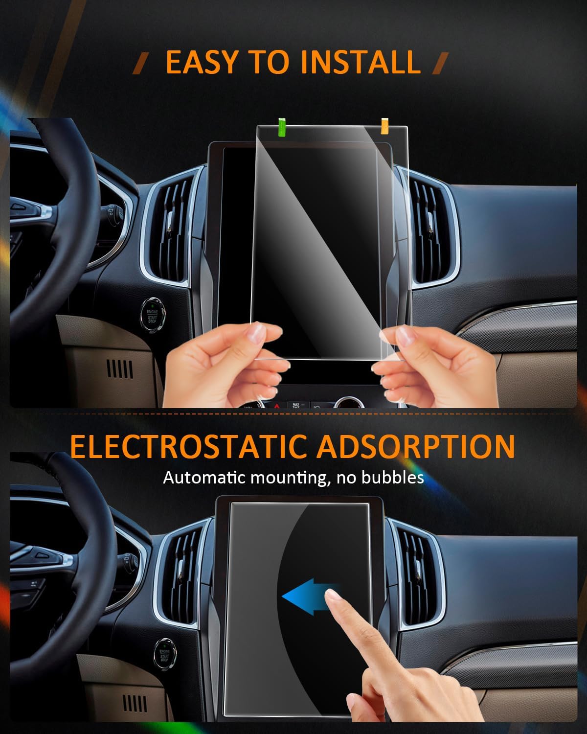 For Ford Edge 12" Navigation Screen Protector 2020+