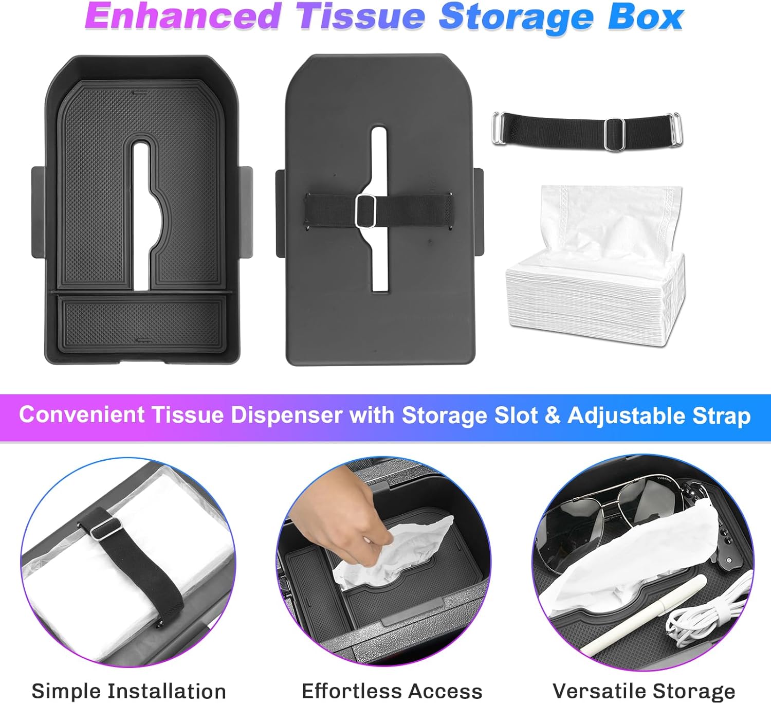 For Toyota Land Cruiser LC250 Prado J250 Center Armrest Organizer 2024 2025 2026