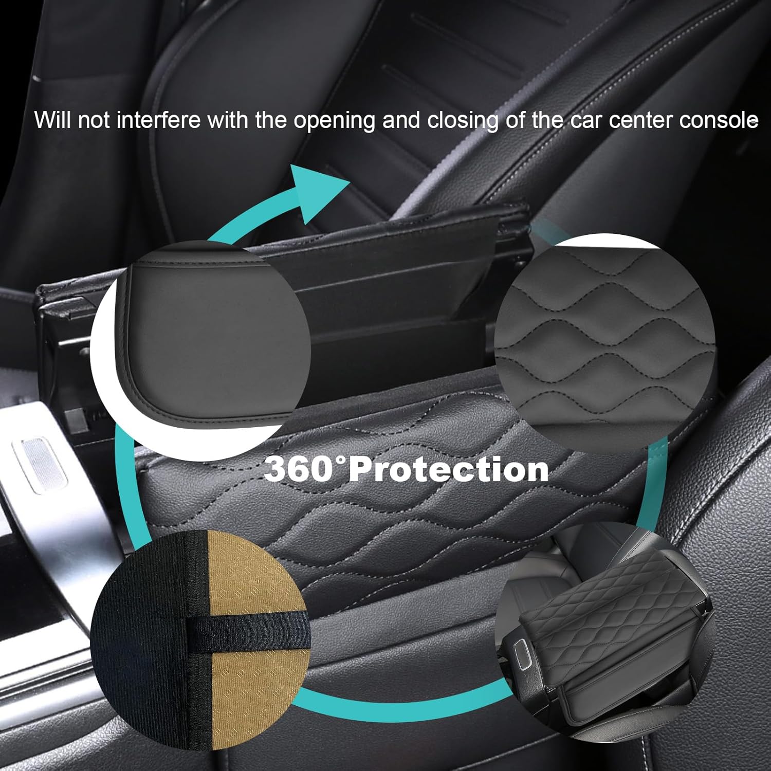Mercedes GLA H247/ CLA C118/ GLB X247/ EQA/EQB Center Console Armrest Cover 2020+