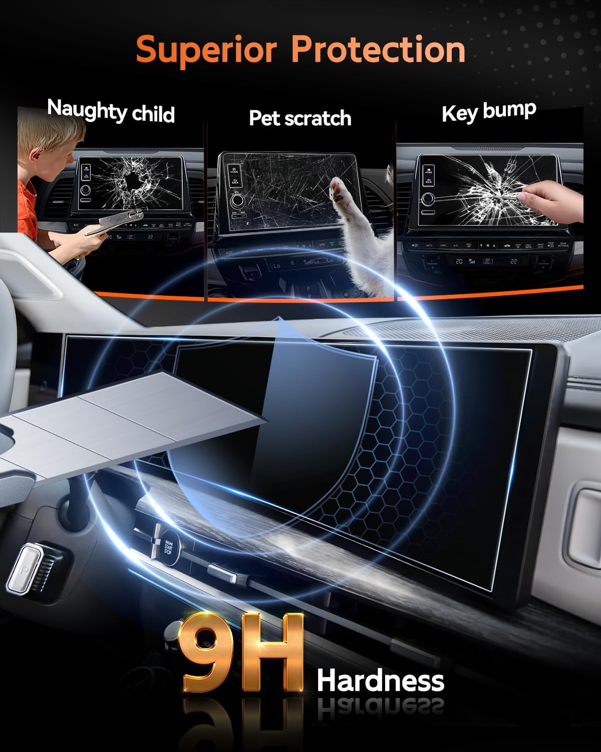 BMW X3 G01 X4 G02 Displayschutzfolie 2018–2021 2022+