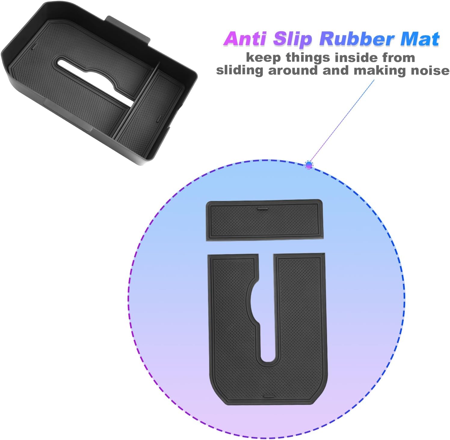 For Toyota Land Cruiser LC250 Prado J250 Center Armrest Organizer 2024 2025 2026