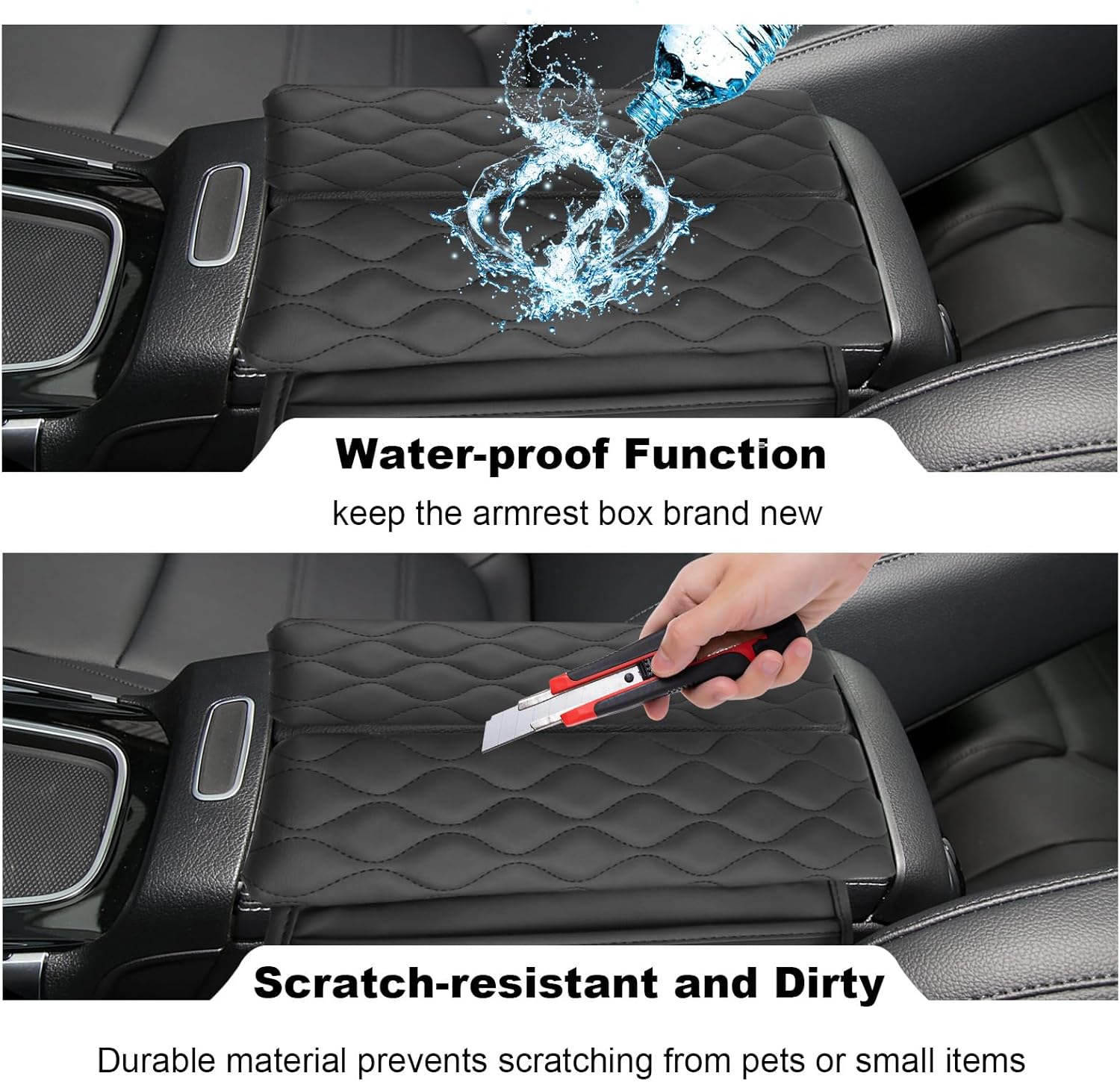 Mercedes GLA H247/ CLA C118/ GLB X247/ EQA/EQB Center Console Armrest Cover 2020+