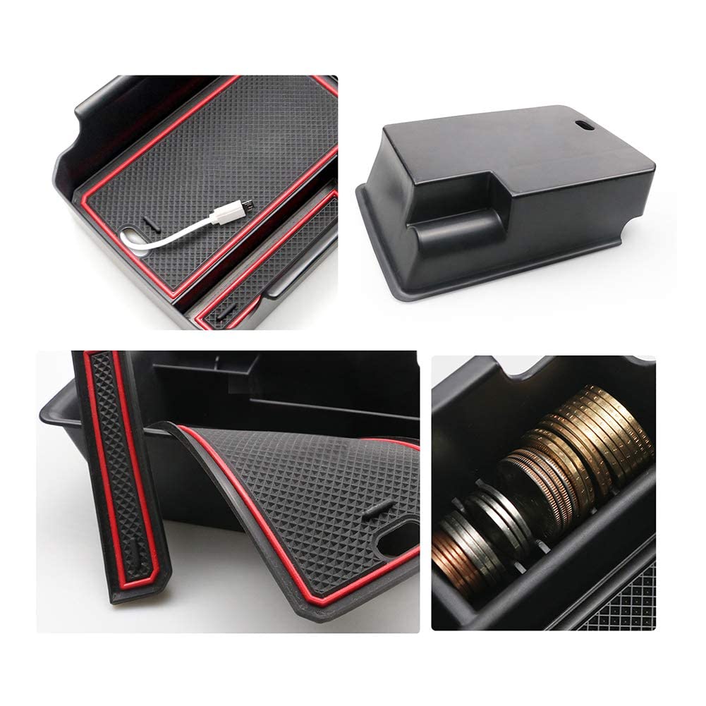 Audi A3 8Y Center Armrest Storage Tray 2021+ - LFOTPP Car Accessories