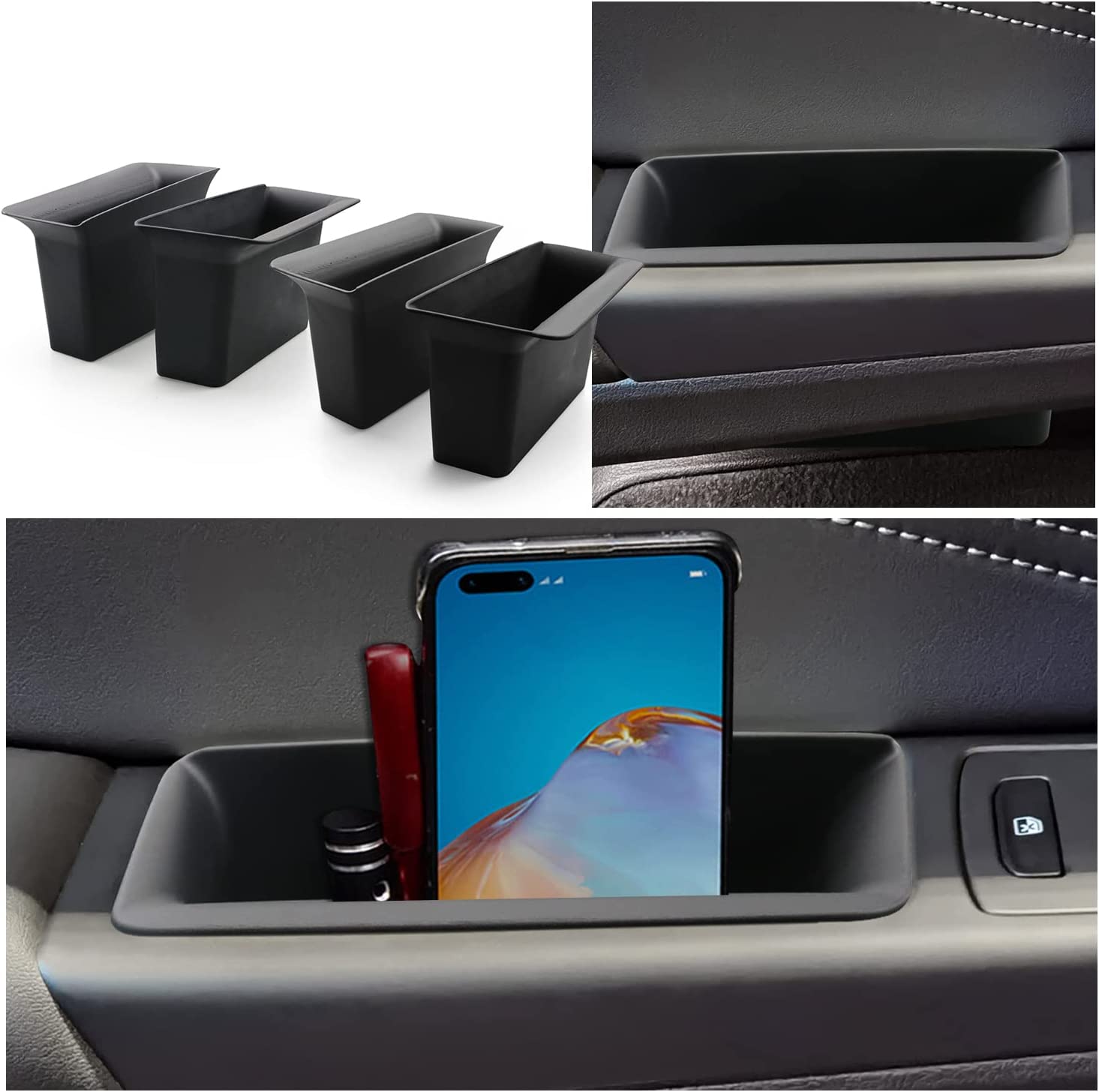 VW Golf 8 GTI Mk8 Center Armrest Storage Tray 2020+ - LFOTPP Car Accessories