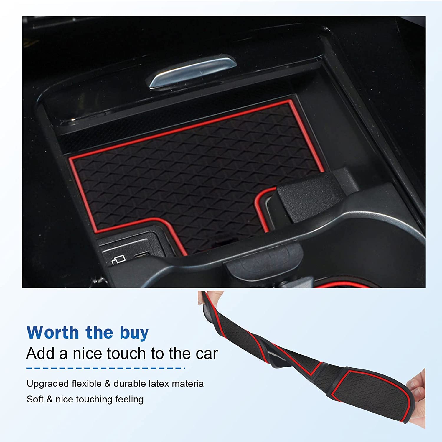 Mercedes A-Class W177 V177 Door Slot Mats - LFOTPP Car Accessories