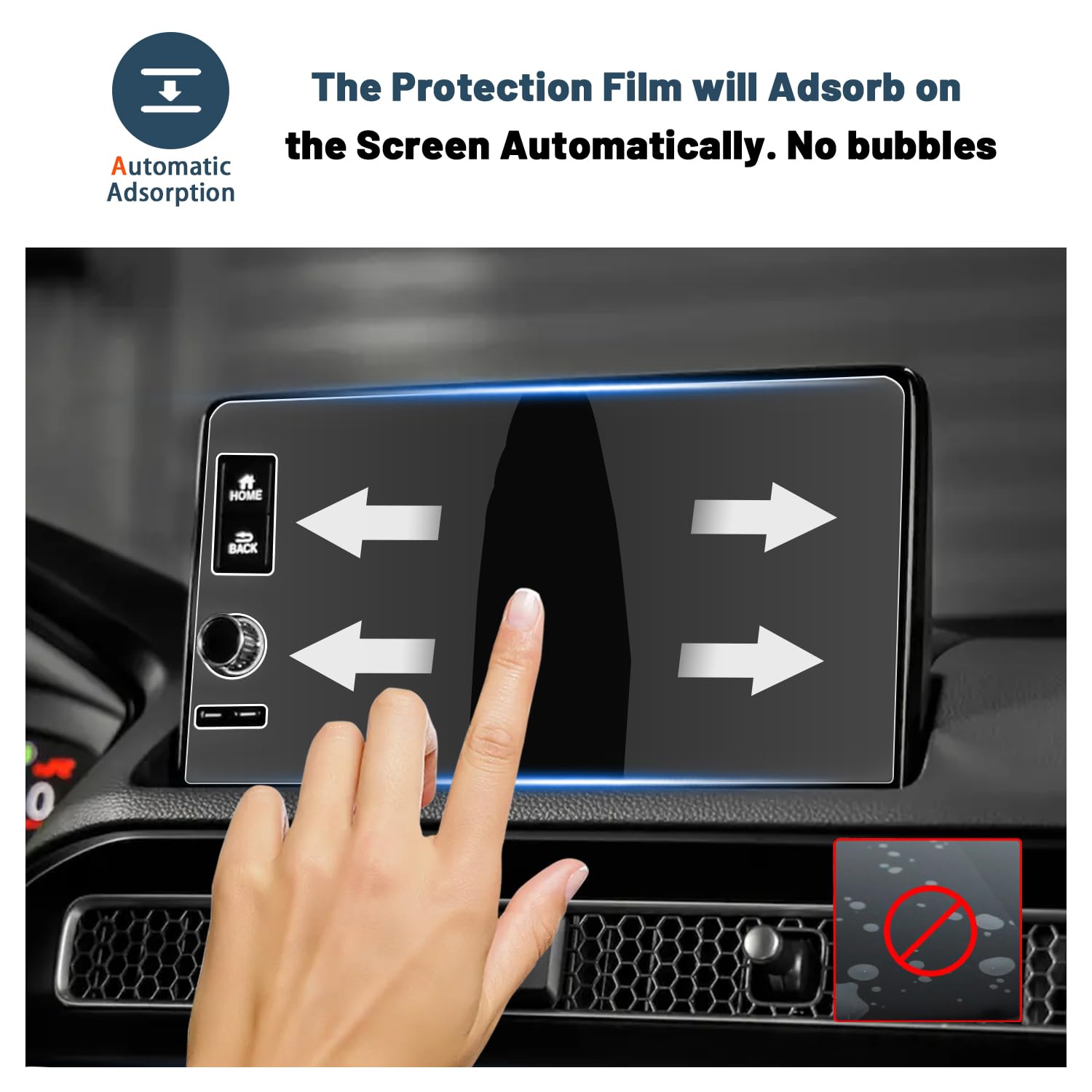 For Honda Civic 11th Screen Protector 2022+