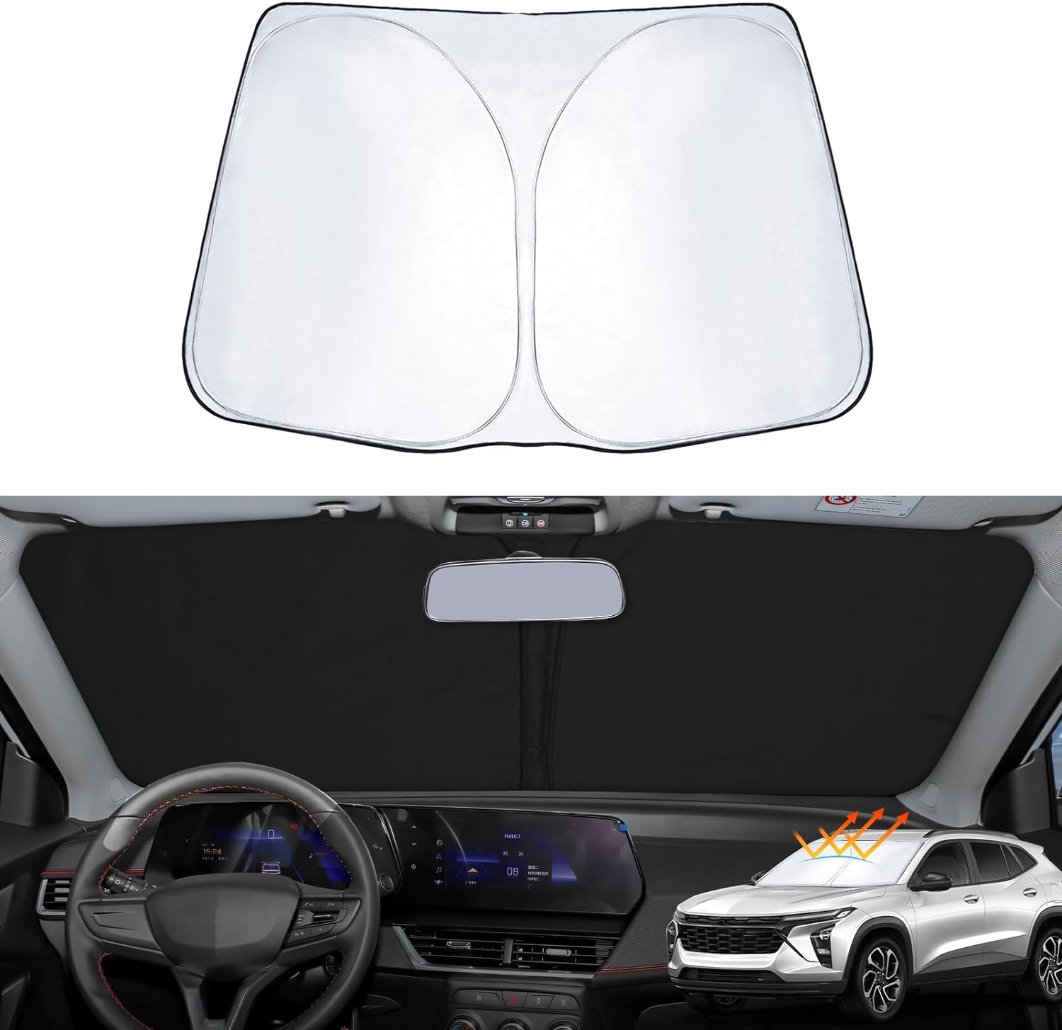 For Chevrolet Trax Windshield SunShade 2024 2025