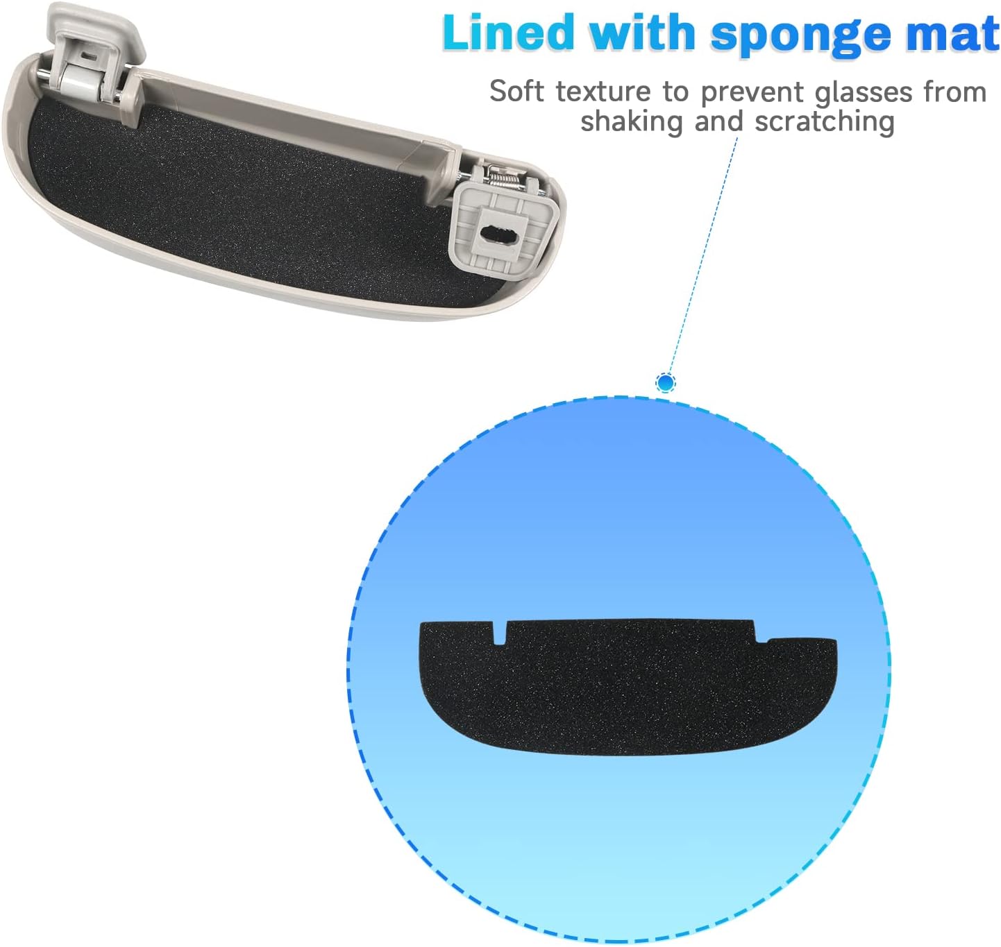 For Hyundai Tucson/ Ioniq 5 Sunglasses Glasses Case 2022 2023 2024
