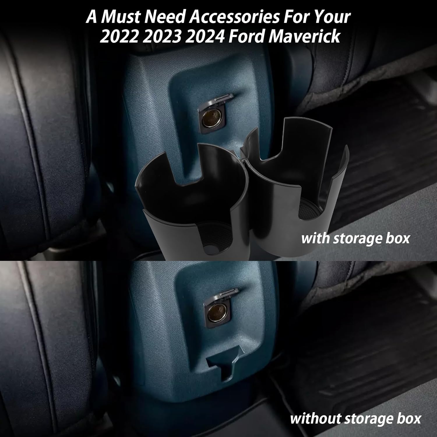 For Ford Maverick Seat Rear Cup Holder 2021+