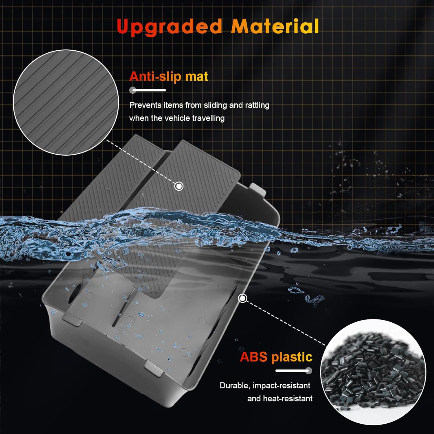 For Hyundai Palisade Hybrid Calligraphy 7-Seater Console Armrest Box 2026+