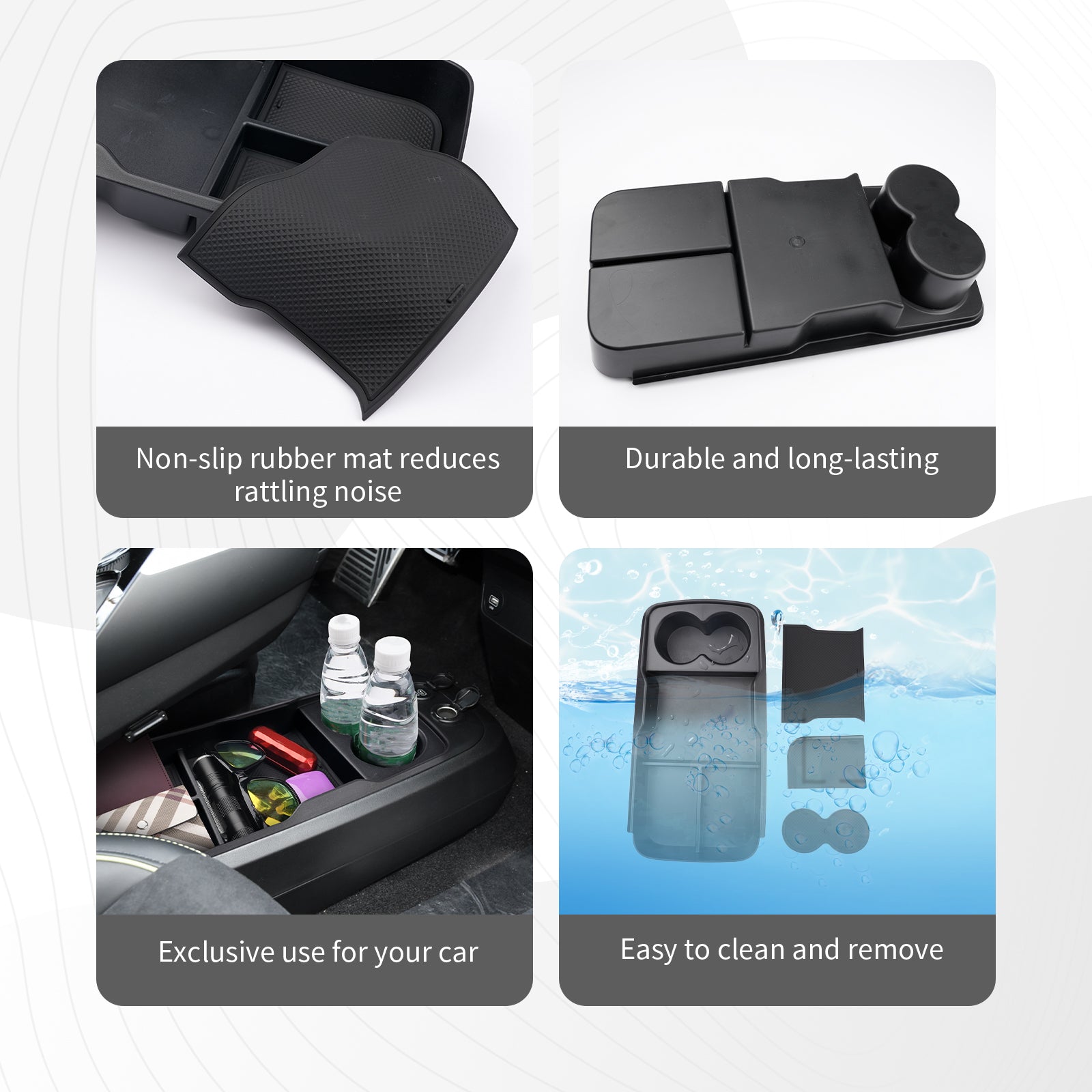 Kia EV6 Center Armrest Storage Tray 2021+ - LFOTPP Car Accessories