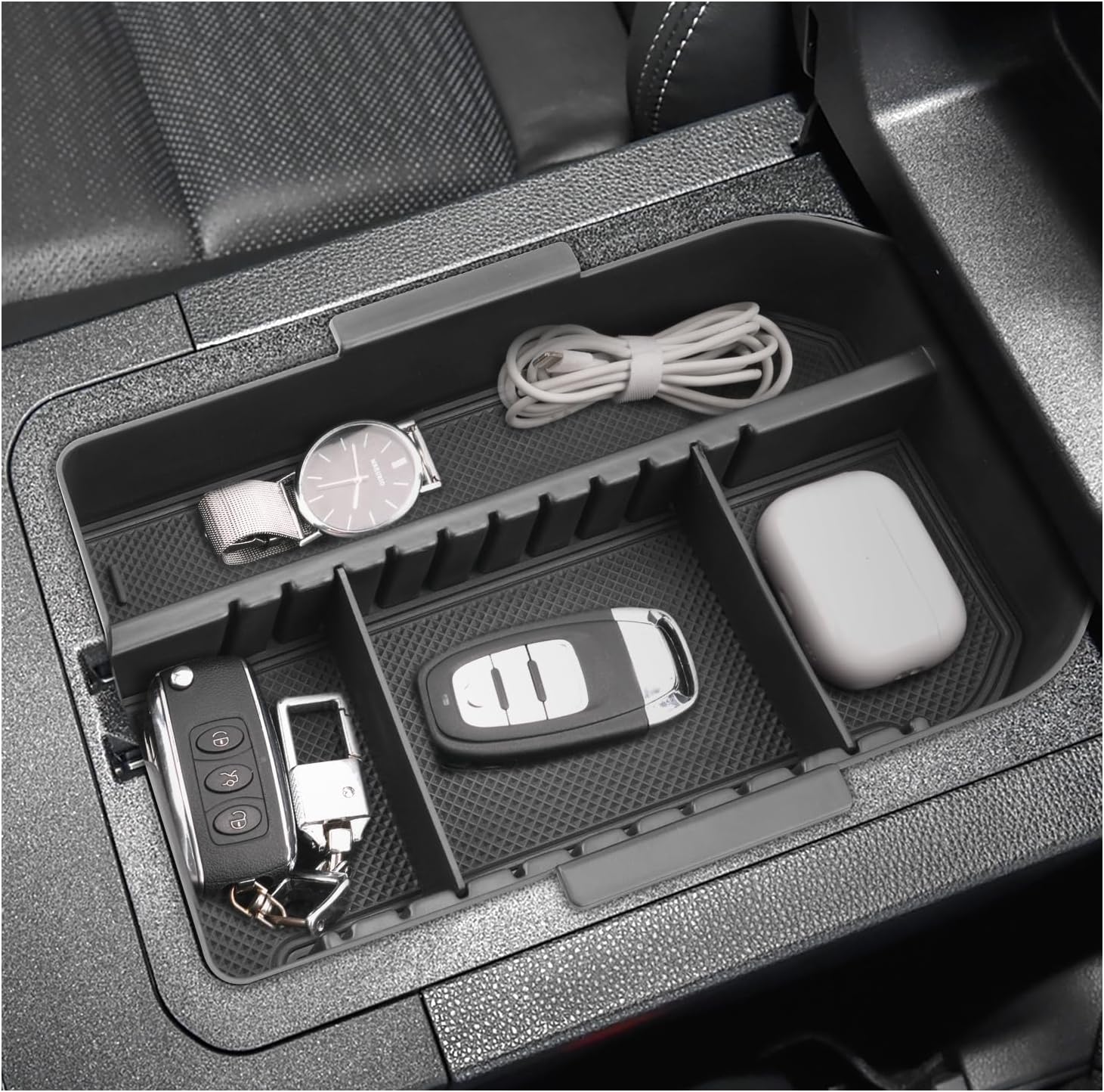 For Toyota Land Cruiser LC250 Prado J250 Center Armrest Organizer 2024 2025 2026