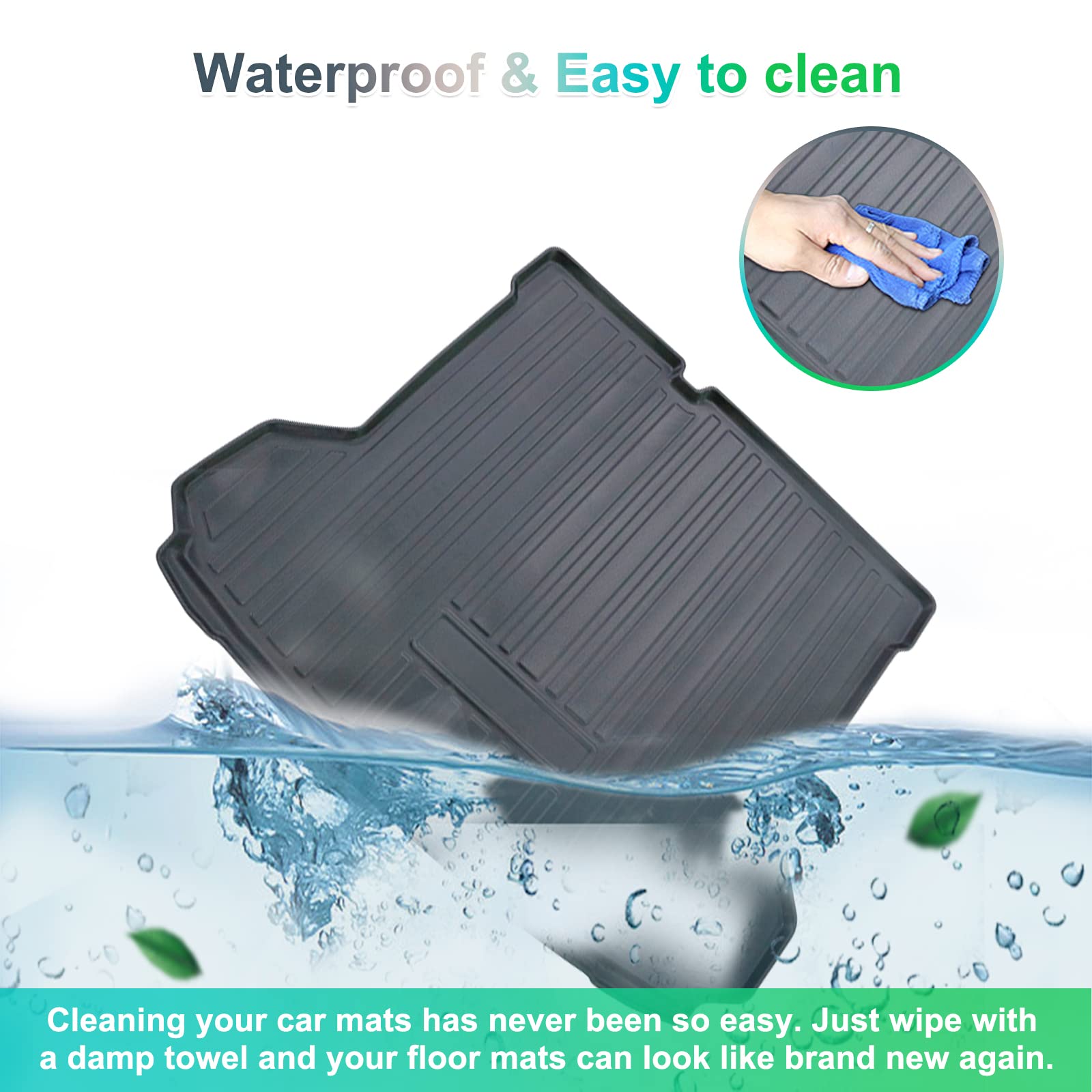 VW ID.4 Trunk Mats 2021+ - LFOTPP Car Accessories