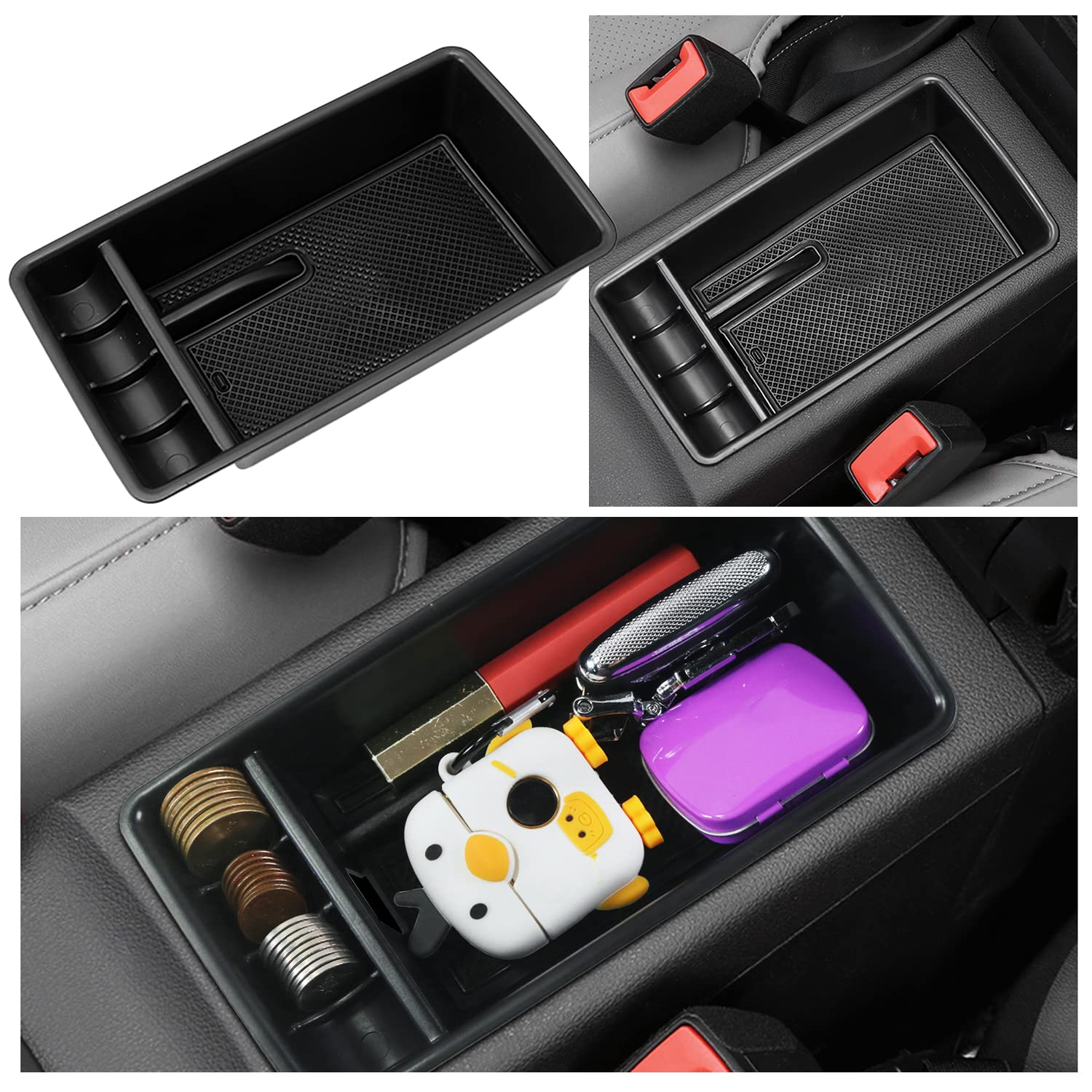 Audi Q2 Center Armrest Storage Tray 2017+ - LFOTPP Car Accessories