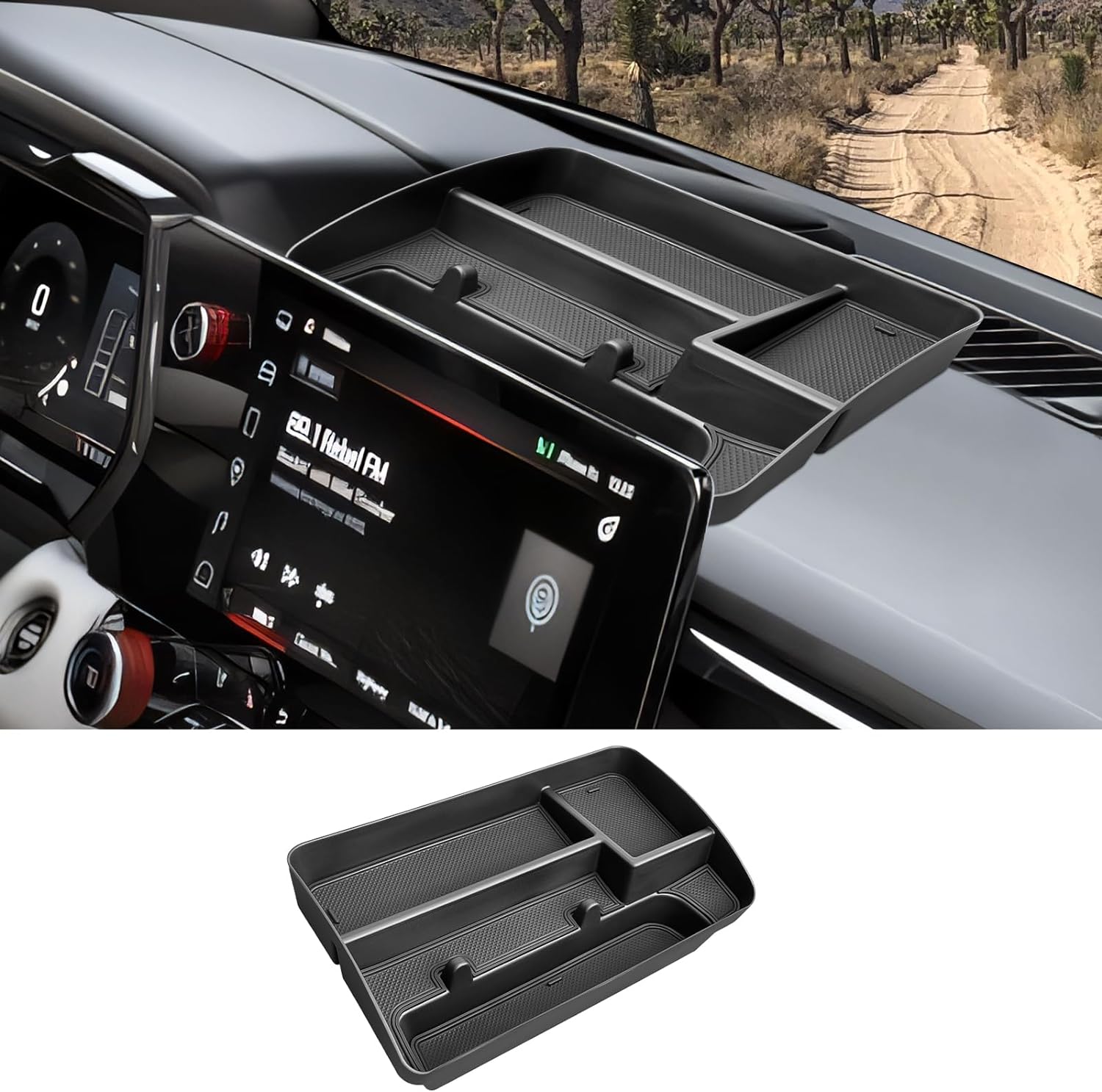For Chevy Colorado/ GMC Canyon Center Console Organizer Tray 2023 2024