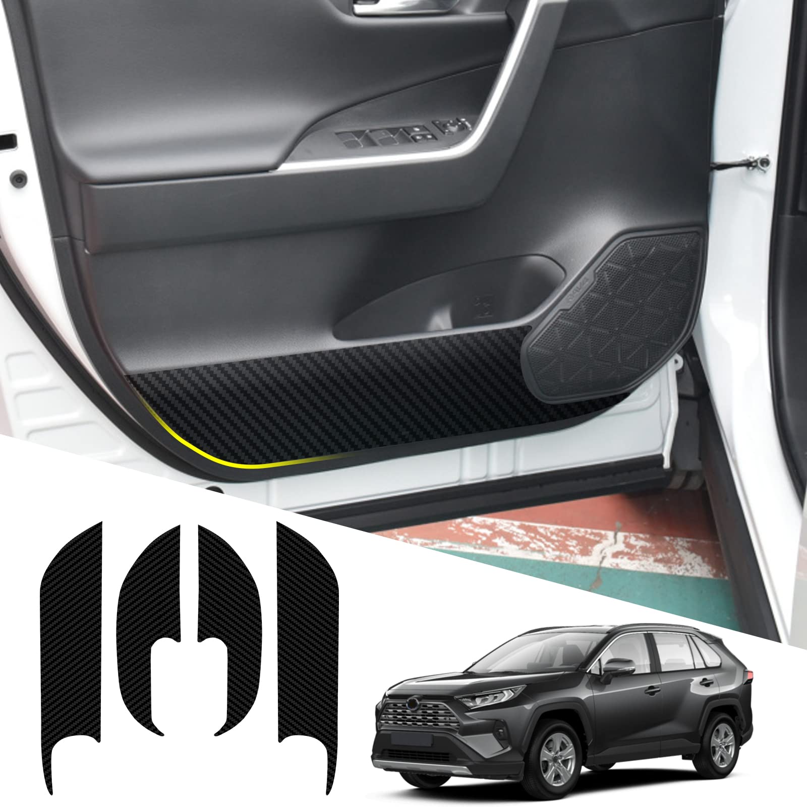 Almohadilla antipatadas para automóvil Toyota RAV4 2022+