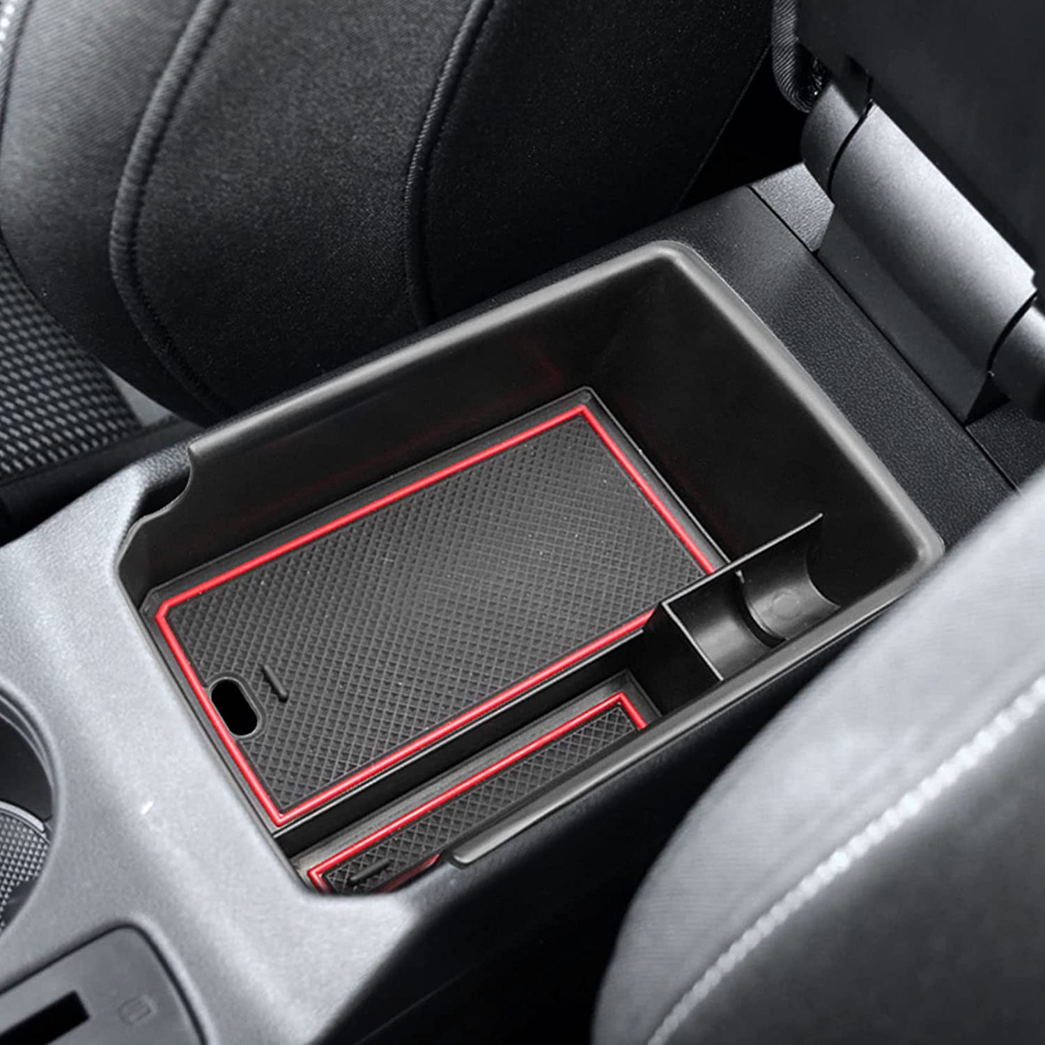 Accessories For Audi A3 8Y Sedan Sportback 2021 2022 Interior Central  Armrest Storage Box Container Holder Tray Cover Trim - AliExpress