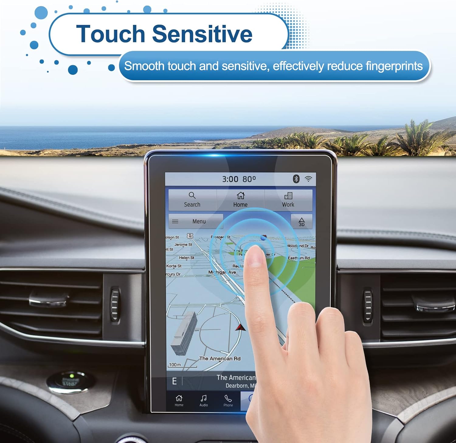 For Ford Explorer (ST/ST-Line/Limited/Timberline/King Ranch/Platinum) 10.1" Navigation Screen Protector 2019+