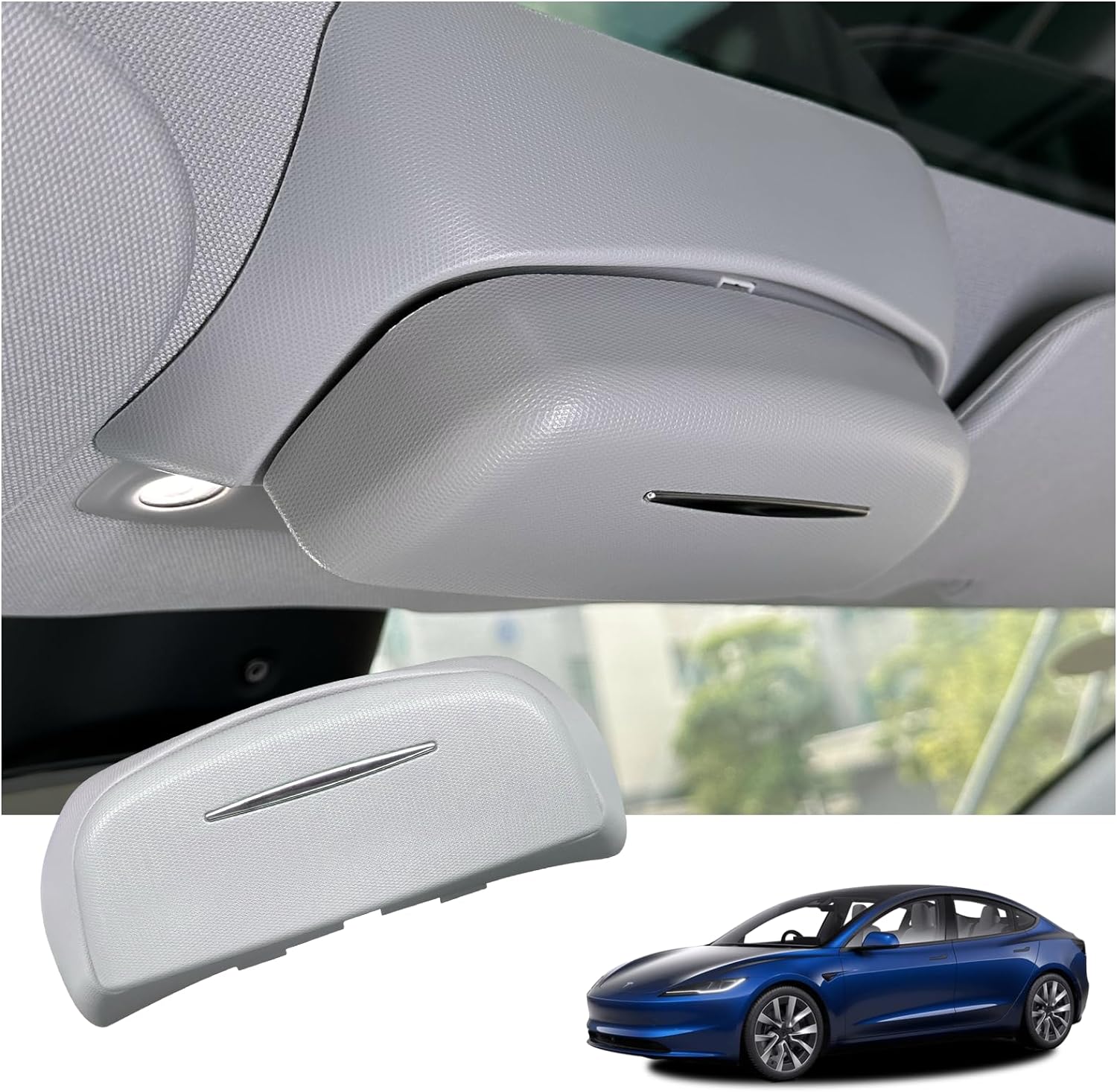 For Tesla Model 3 Highland Sunglasses Glasses Case 2024+