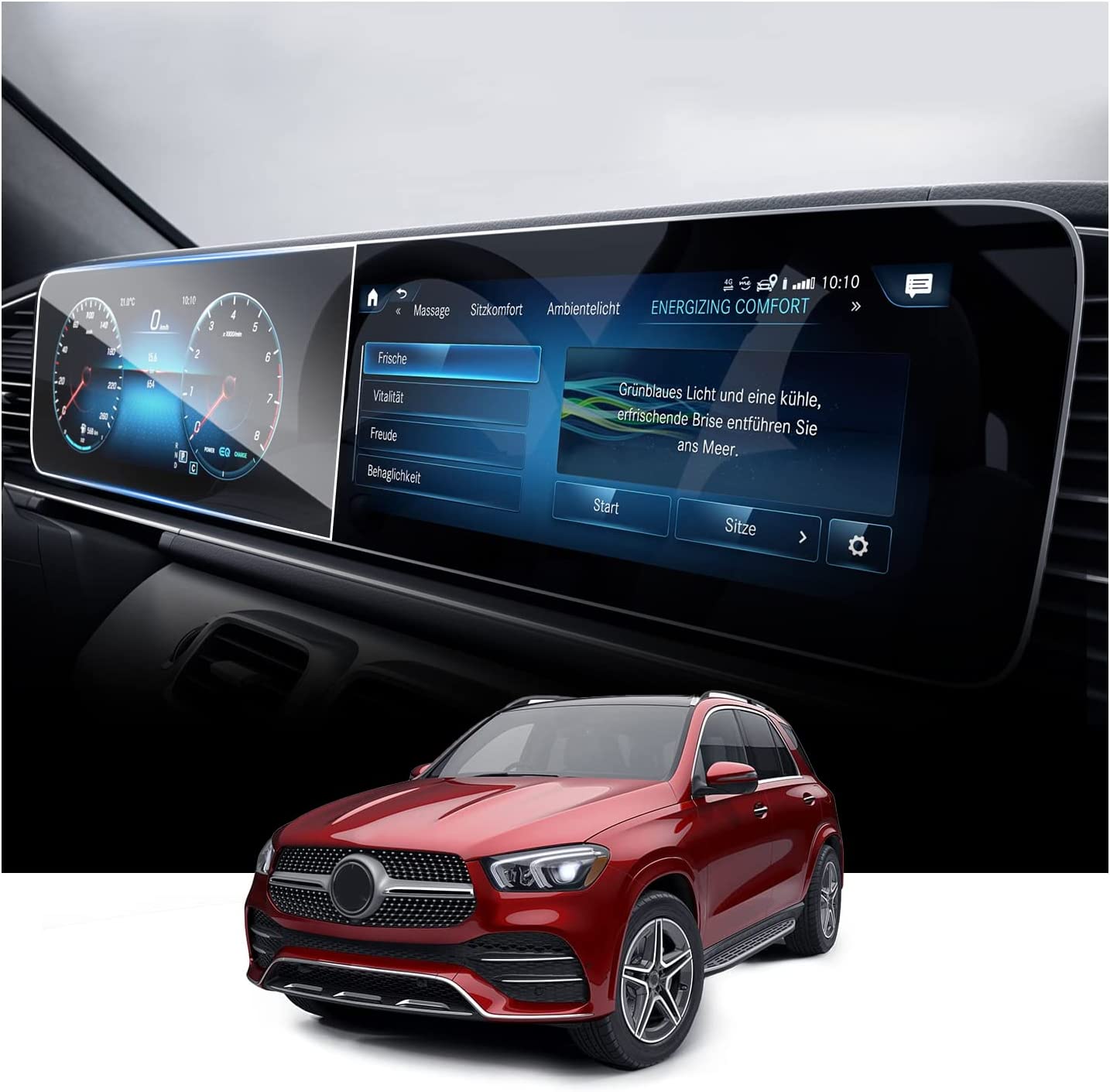 Mercedes GLE W167 GLS X167 12.3" Screen Protector - LFOTPP Car Accessories