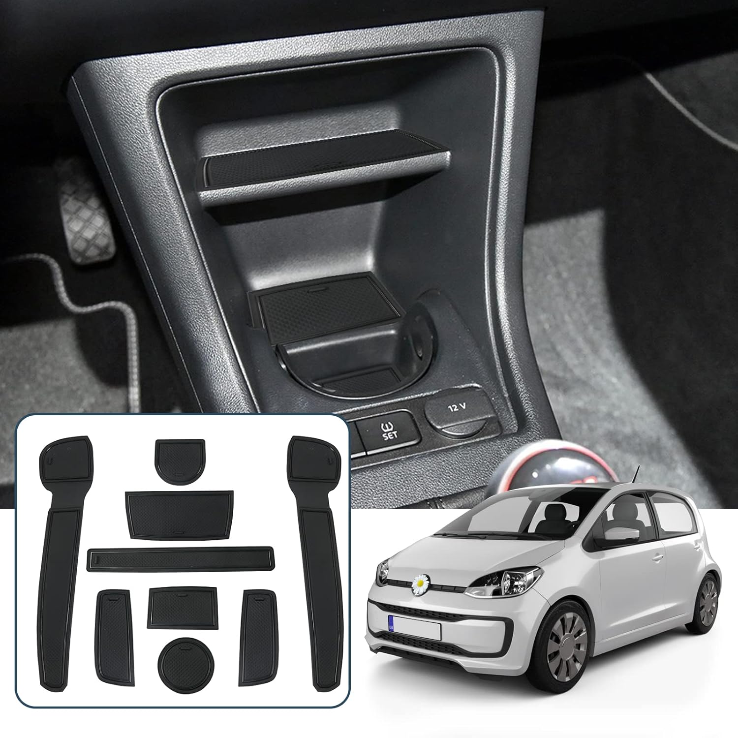 Alfombrillas para ranuras de puertas Audi Q2 2017+