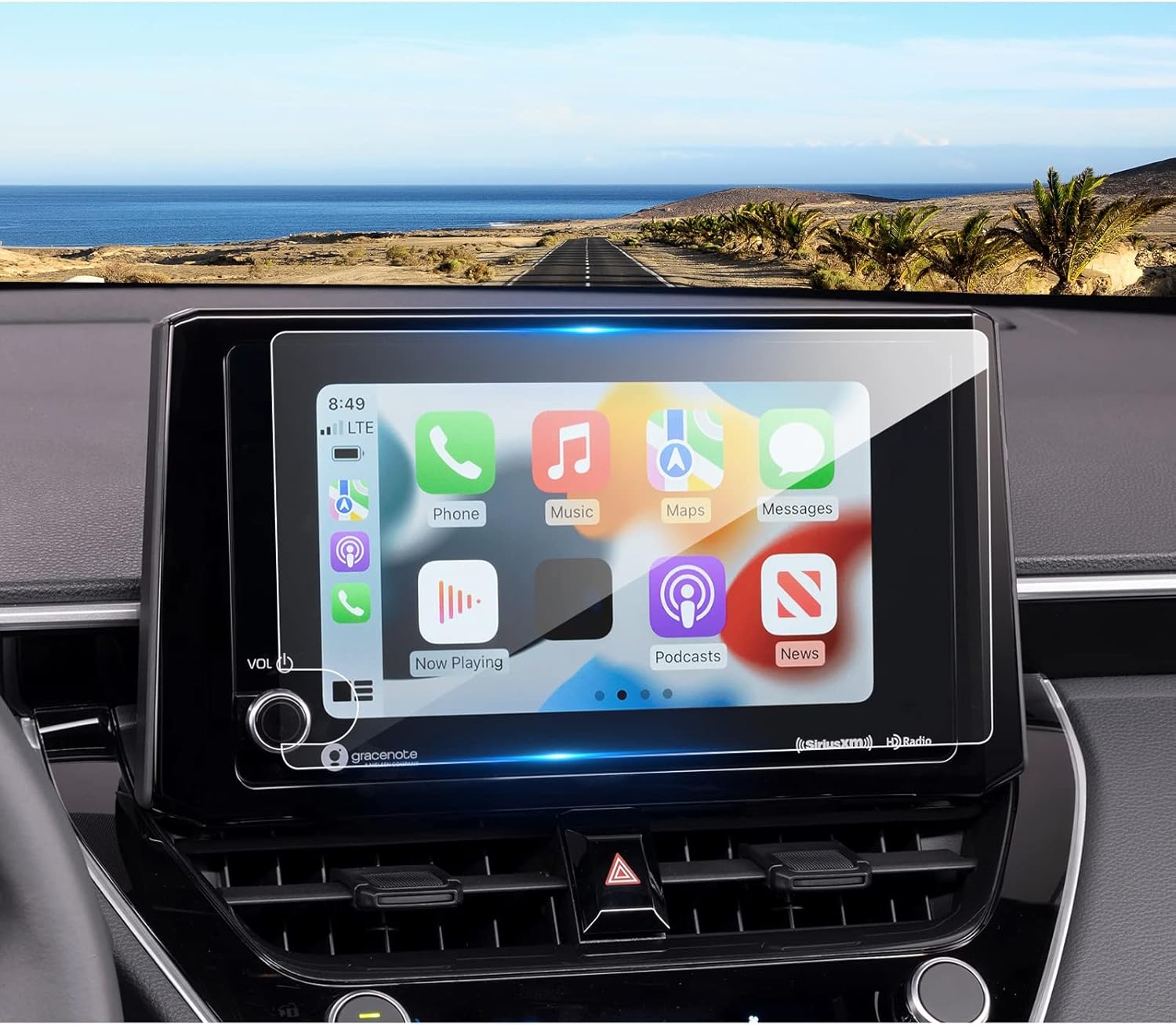 For Toyota Corolla Cross (L/LE/XLE/Hybrid S/Hybrid SE/Hybrid XSE) Screen Protector 2023 2024