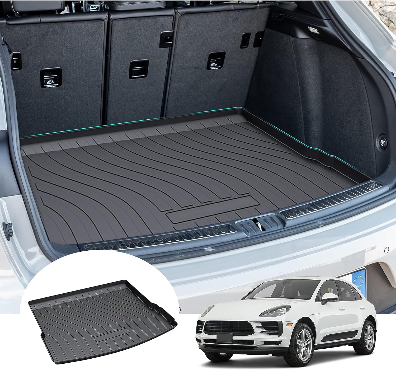 Alfombrillas para maletero Porsche Macan 2015+