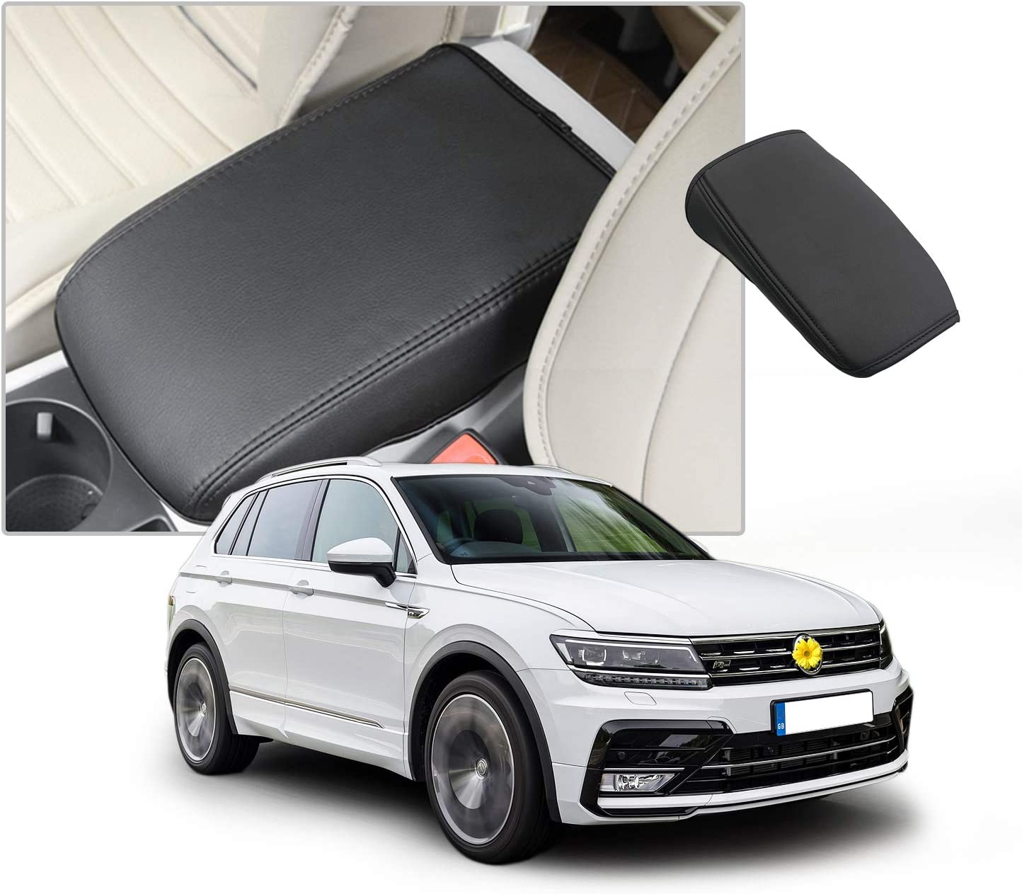 VW Tiguan MK2 Armrest Box Cover 2016+ - LFOTPP Car Accessories