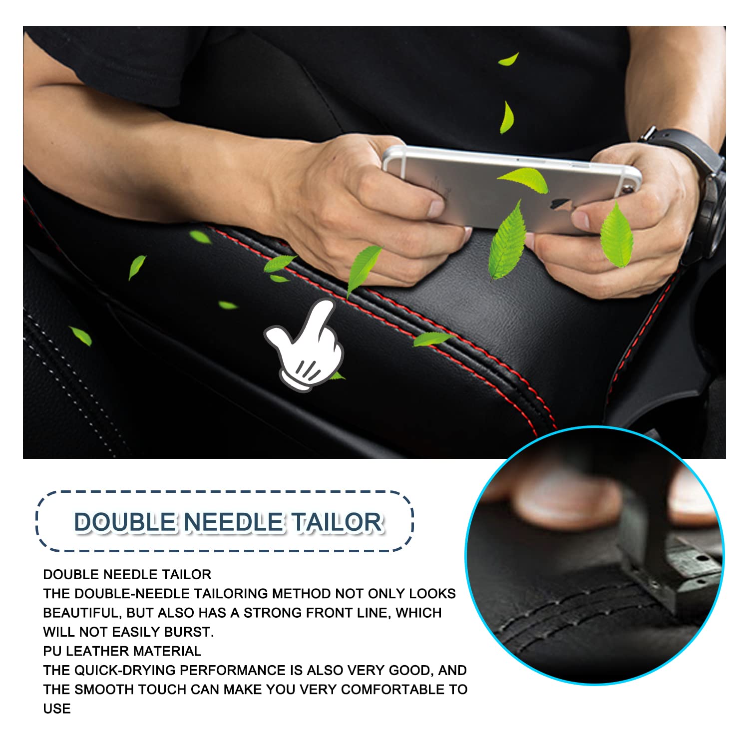 Fundas para reposabrazos Porsche Macan 2015+