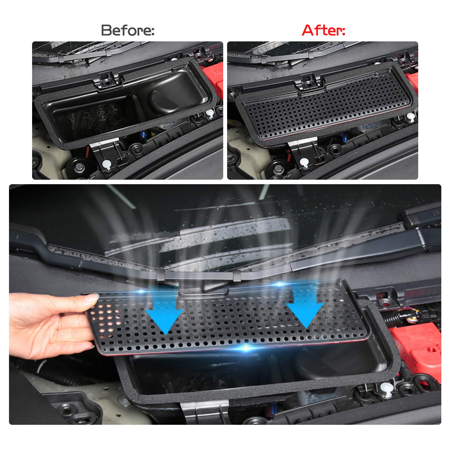 For Tesla model 3 Air Vent Cover 2021-2023
