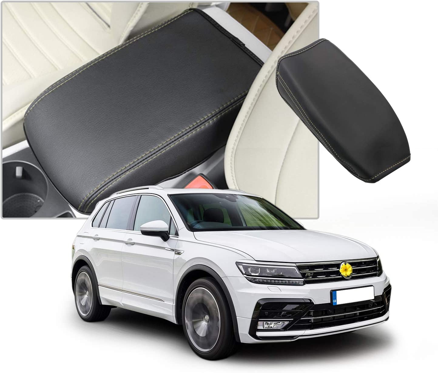 VW Tiguan MK2 Armrest Box Cover 2016+ - LFOTPP Car Accessories