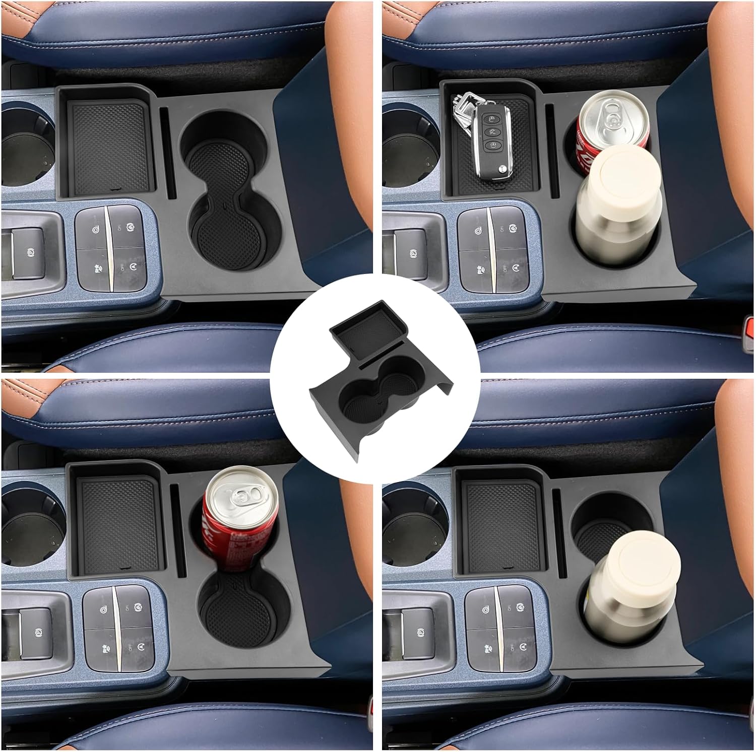 For Ford Maverick Cup Holder Expander Organizer 2021+