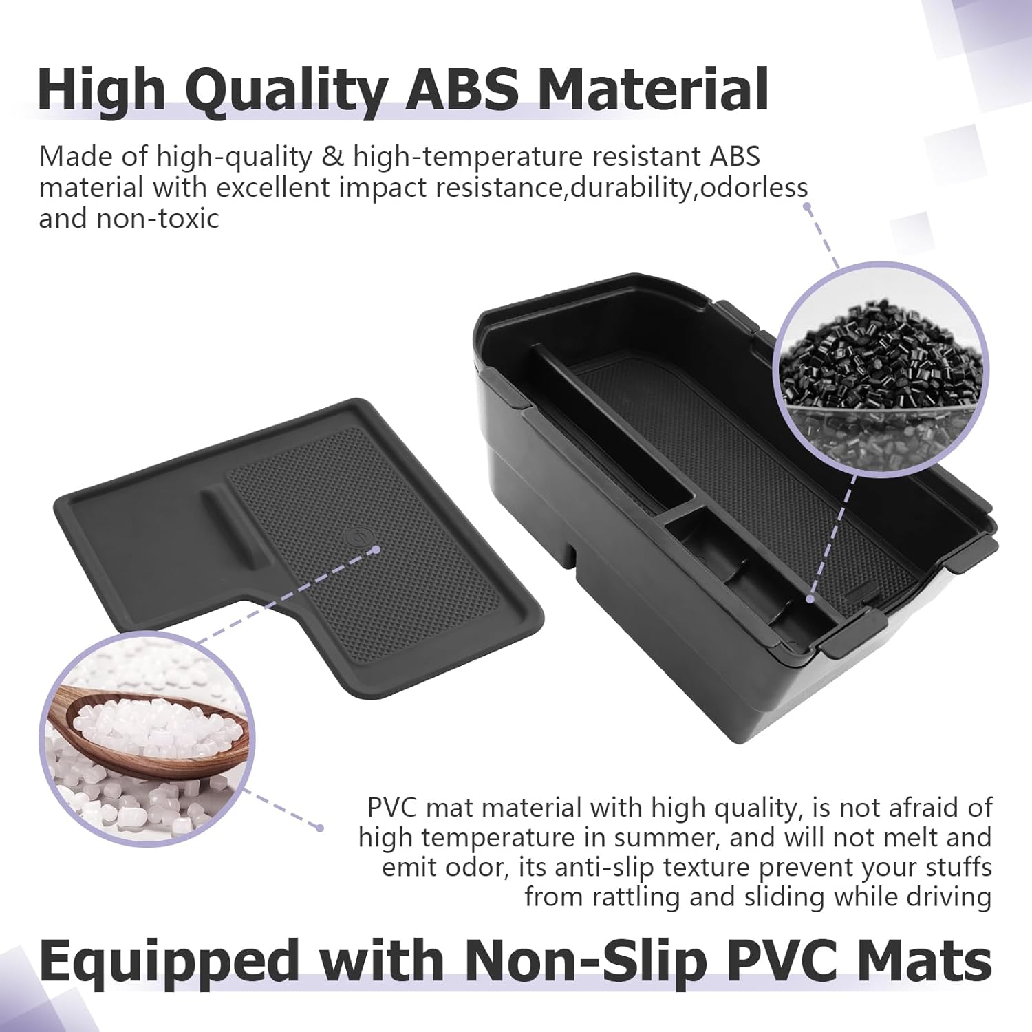 For Toyota Land Cruiser LC250 Prado J250 Center Armrest Organizer 2024 2025 2026