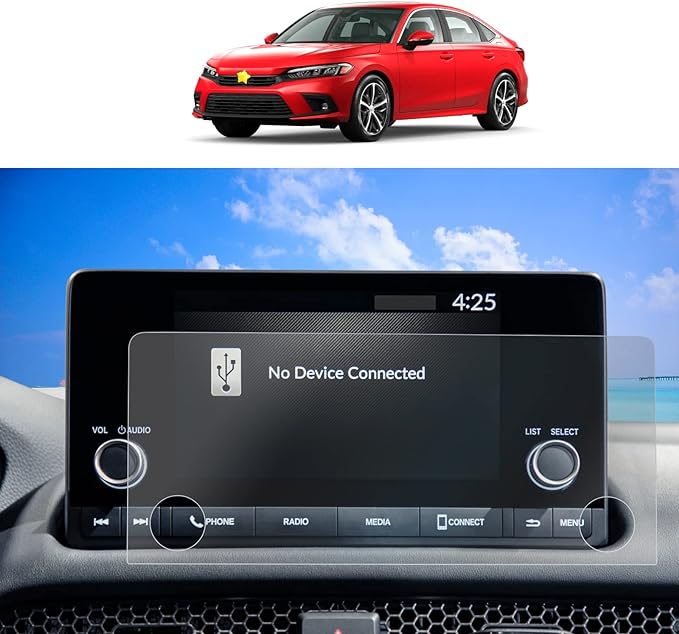 For Honda Civic 11th Screen Protector 2022+