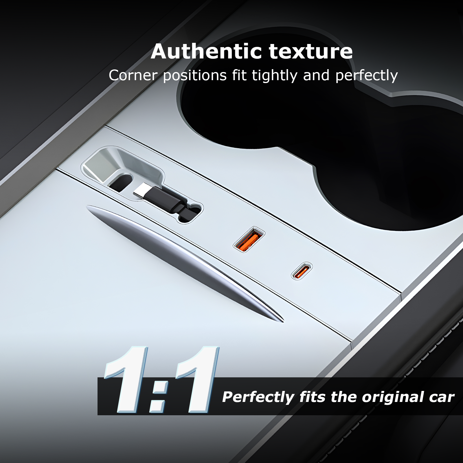 For Tesla Model 3 Model Y Docking Station of Center Console 2021 2022 2023