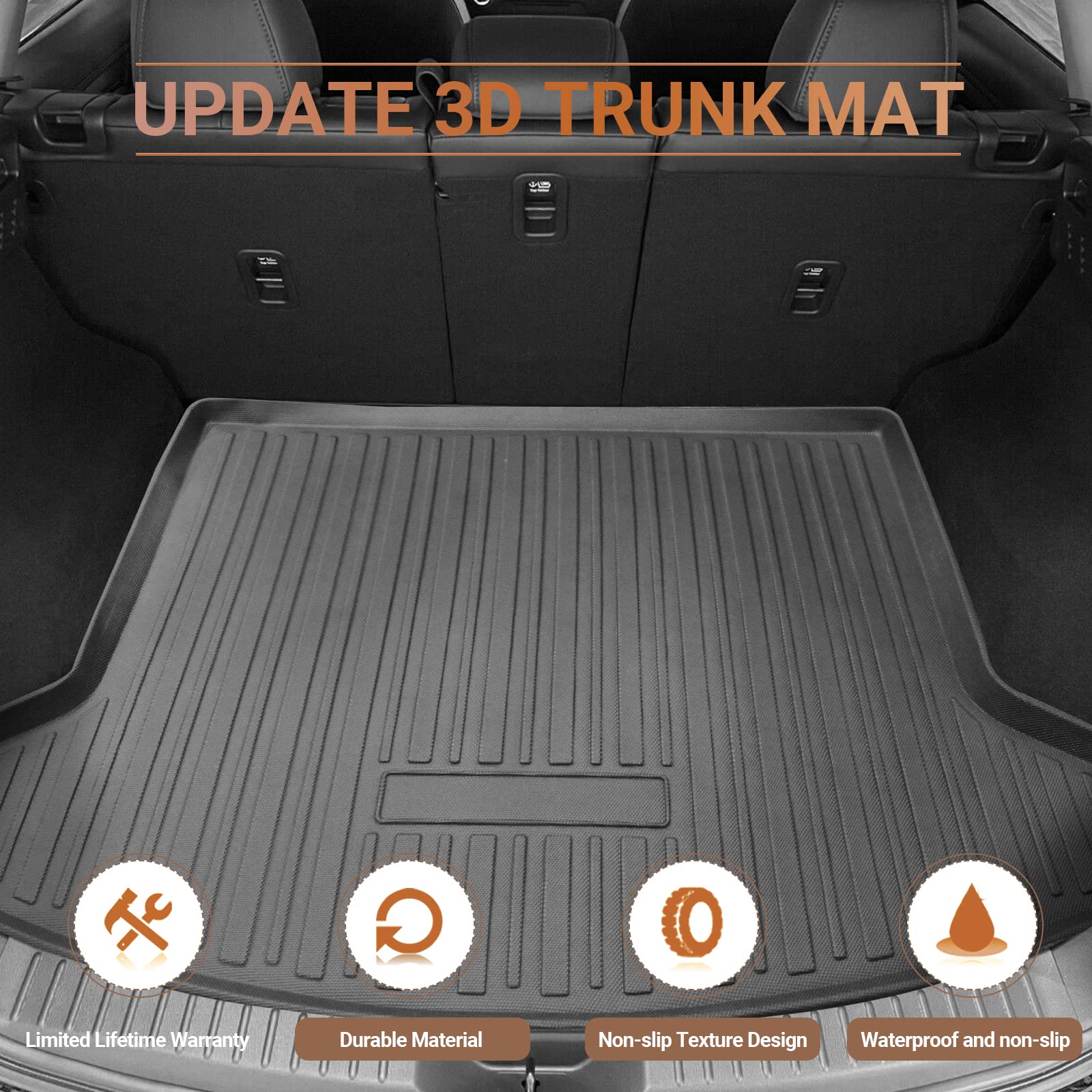 Mazda CX-5 Trunk Mats 2017+ - LFOTPP Car Accessories