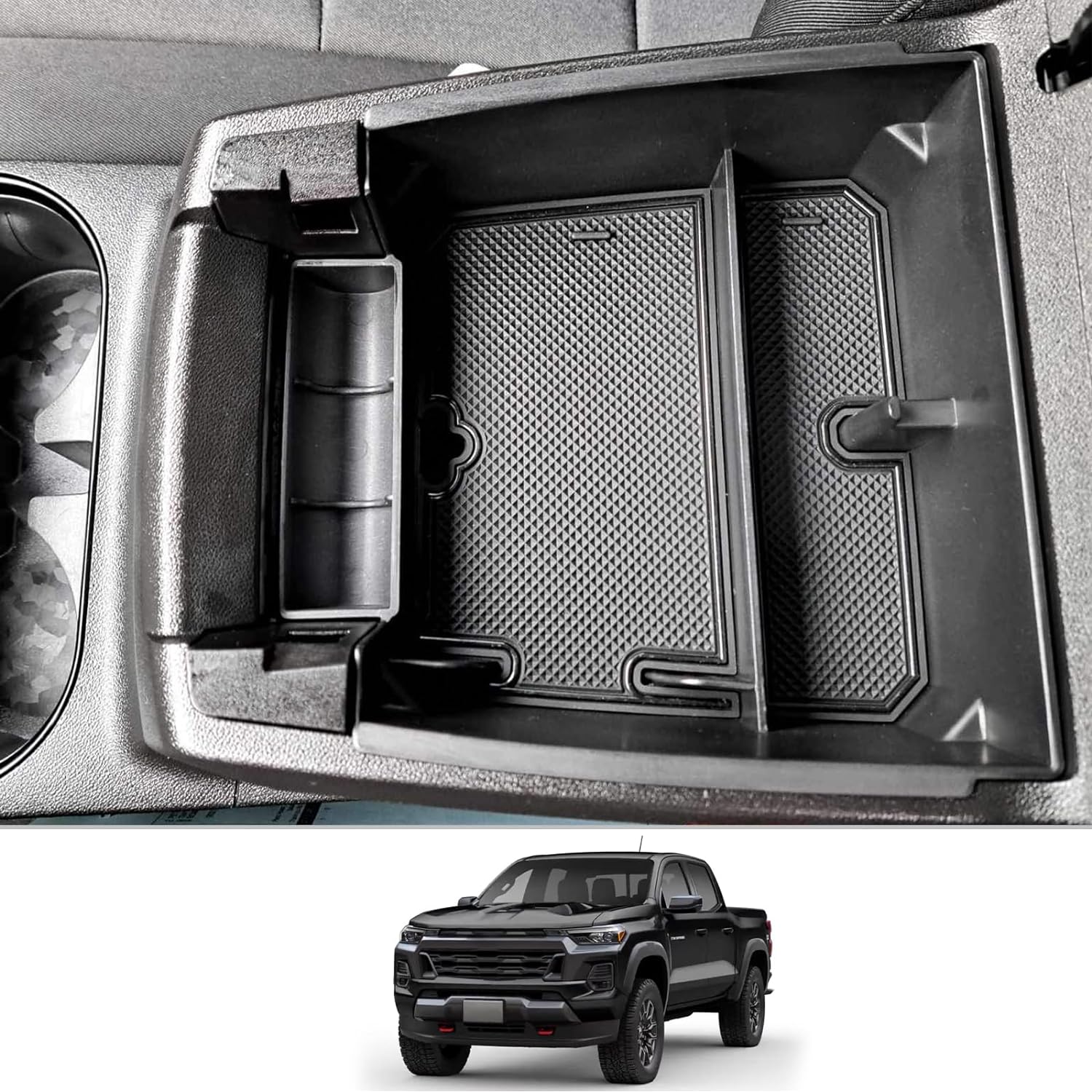 For Chevy Colorado/ GMC Canyon Center Console Organizer Tray 2023 2024