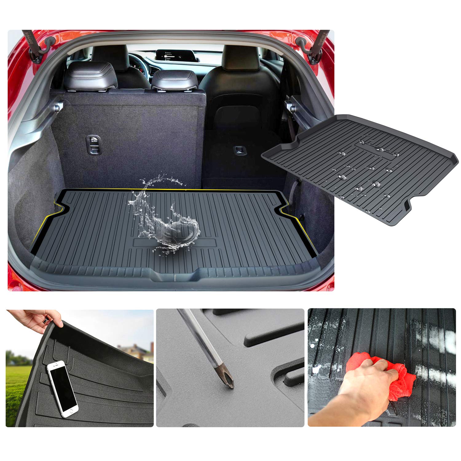 For MAZDA CX-30 TRUNK MATS 2019+