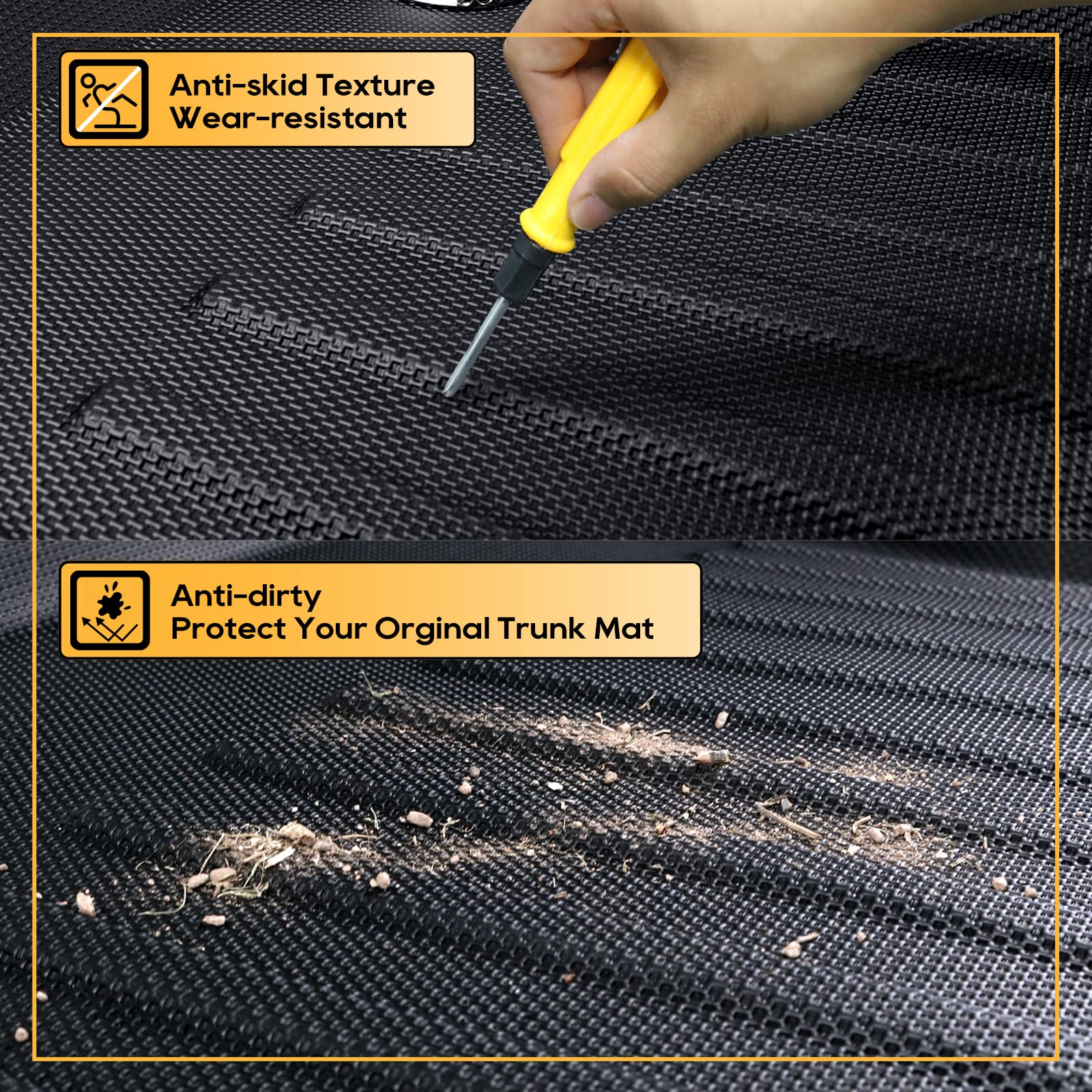 For Toyota Corolla Cross Trunk Mat 2021+