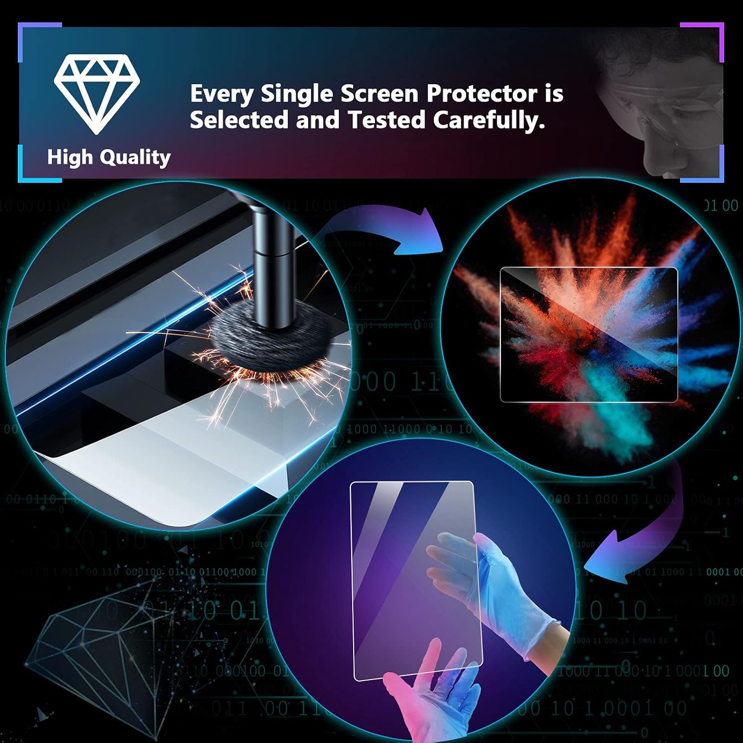 For Ford Ranger 10.1" Navigation Screen Protector 2024